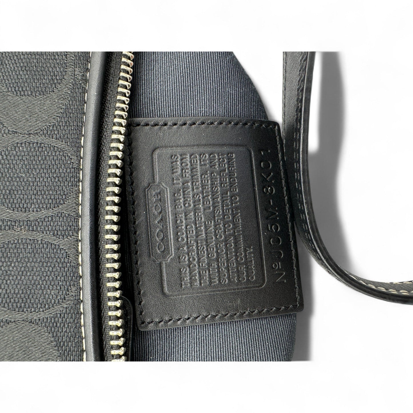 Vintage Coach 8K01 East West Baguette Shoulder Bag - Thanks it's Vintage