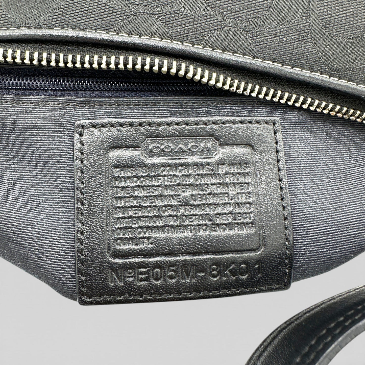 Vintage Coach 8K01 East West Baguette Shoulder Bag - Thanks it's Vintage