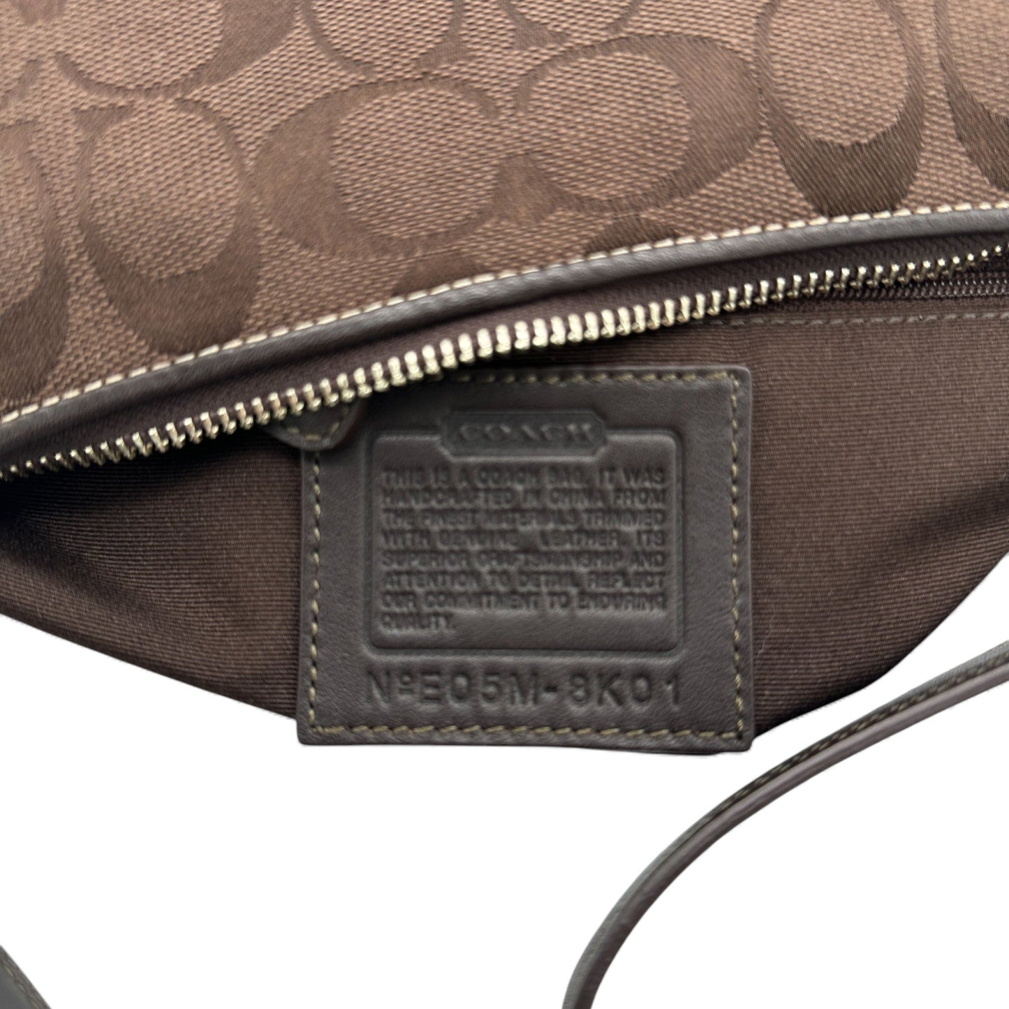 Vintage Coach 8K01 East West Baguette Shoulder Bag - Thanks it's Vintage