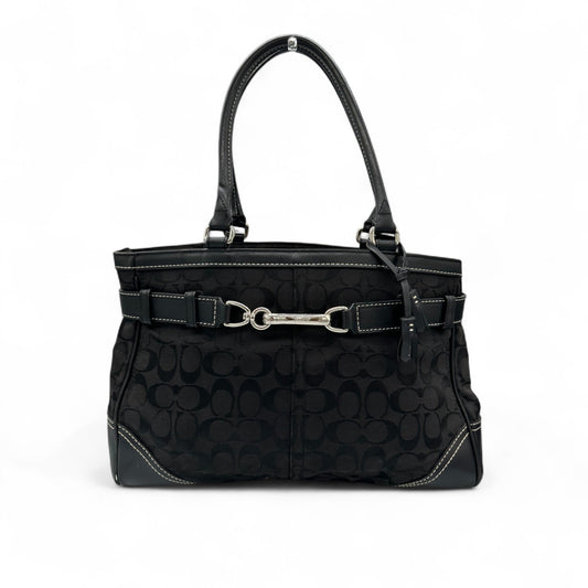 Vintage Coach 8K07 Hamptons Horsebit Clip Tote Shoulder Bag - Thanks it's Vintage