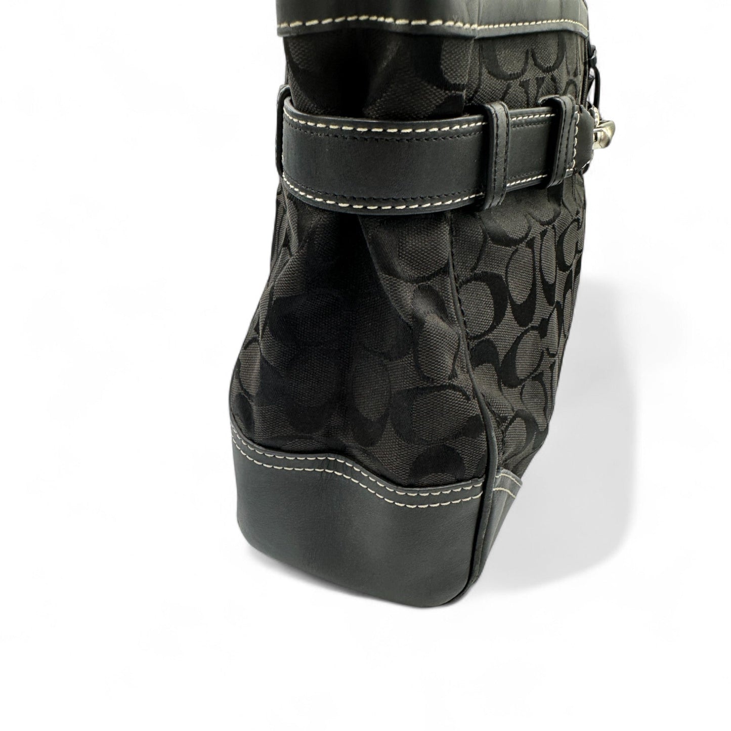 Vintage Coach 8K07 Hamptons Horsebit Clip Tote Shoulder Bag - Thanks it's Vintage