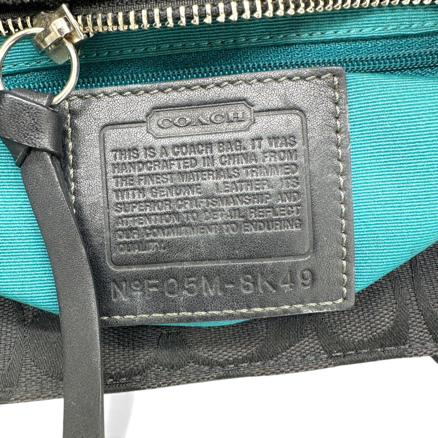 Vintage Coach 8K49 Tote Handbag - Thanks it's Vintage