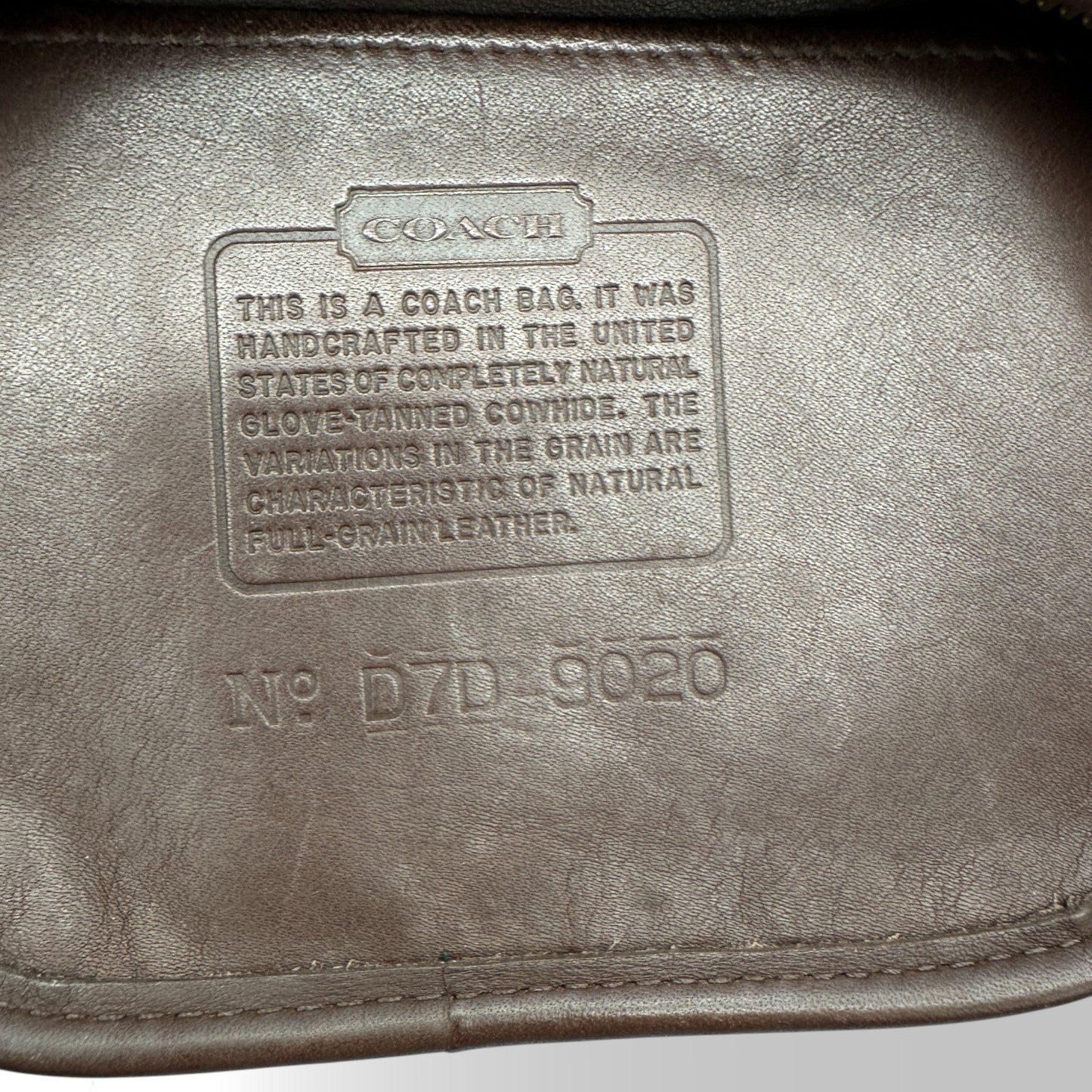 Vintage Coach 9020 Ergo Shoulder Bag - Thanks it's Vintage