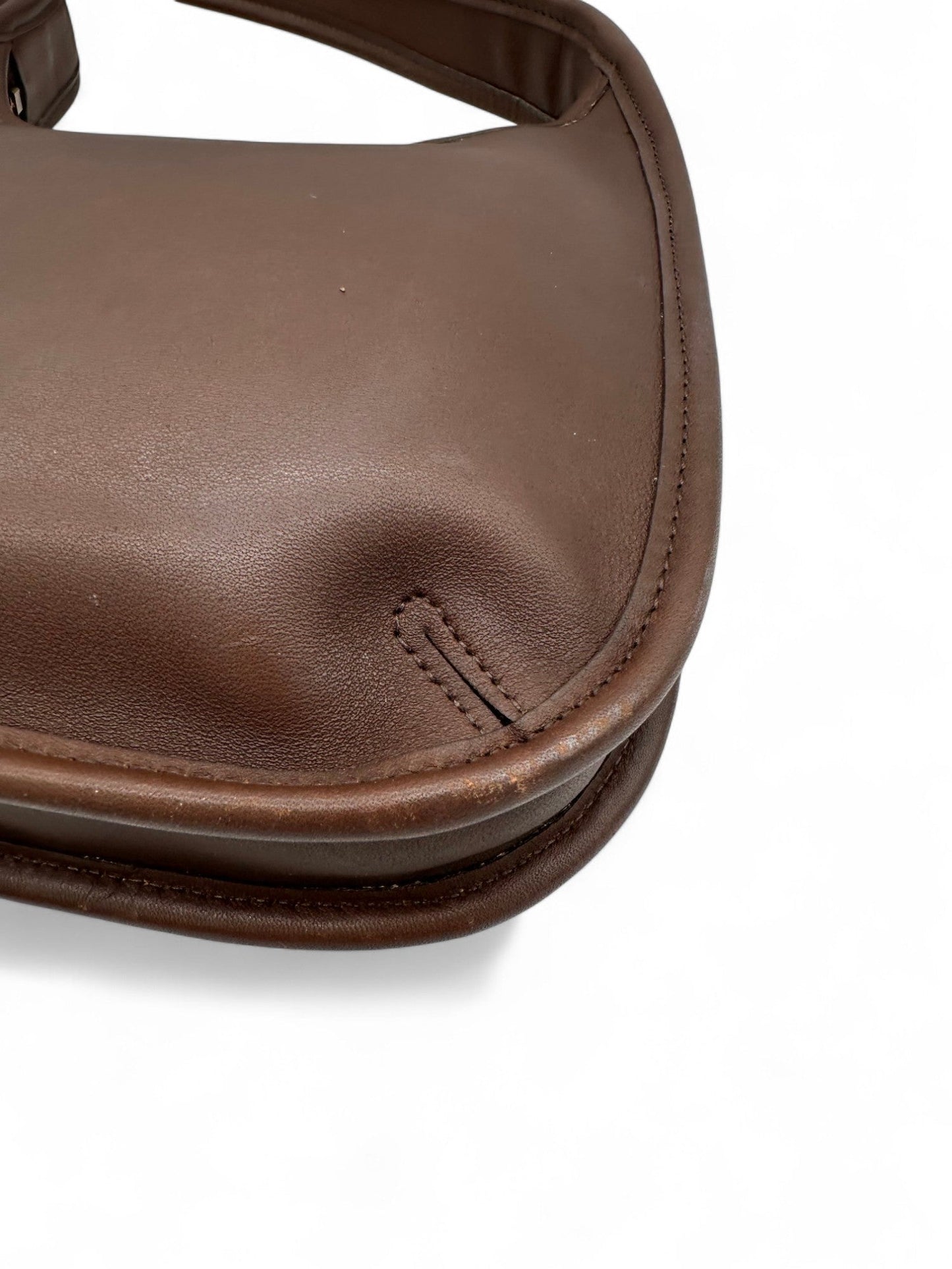 Vintage Coach 9020 Ergo Shoulder Bag Brown Leather - Thanks it's Vintage