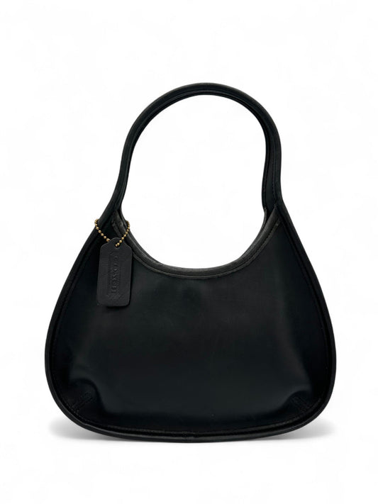 Vintage Coach 9027 Black Leather Ergo Shoulder Bag - Thanks it's Vintage