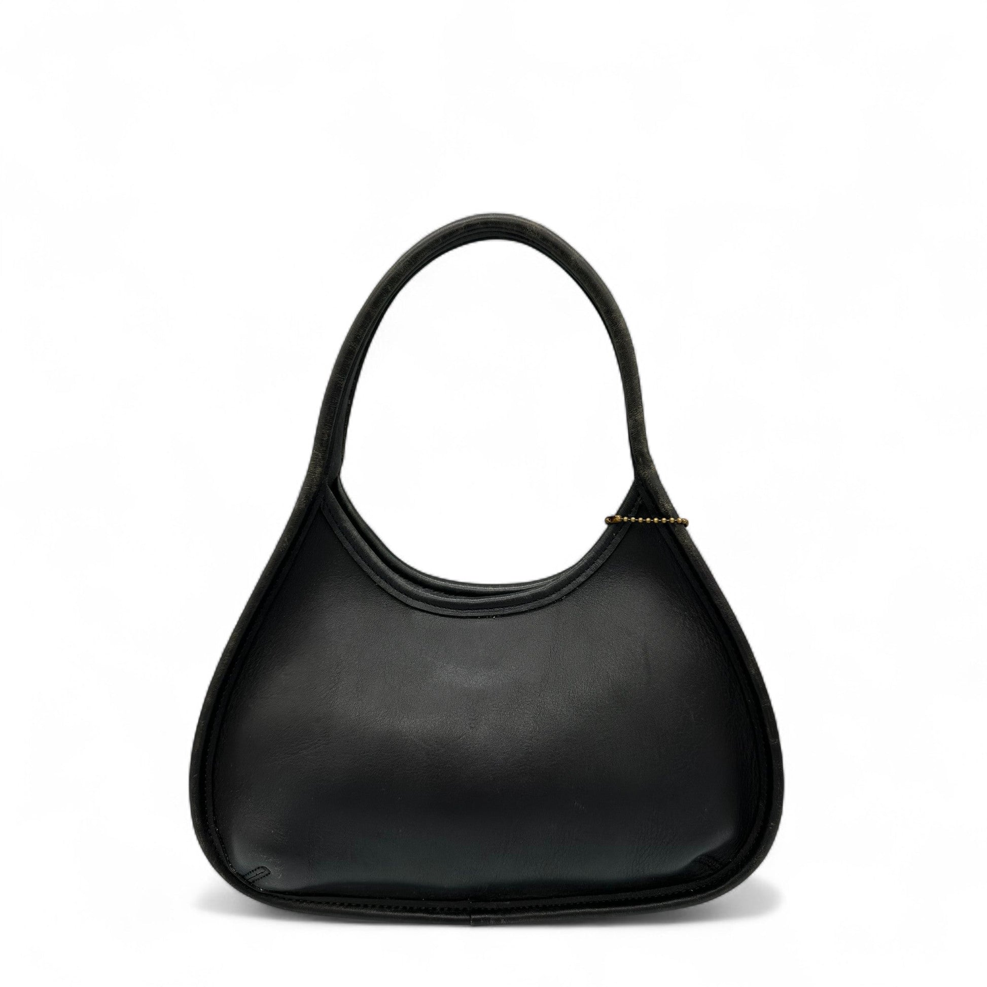 Vintage Coach 9027 Black Leather Ergo Shoulder Bag - Thanks it's Vintage