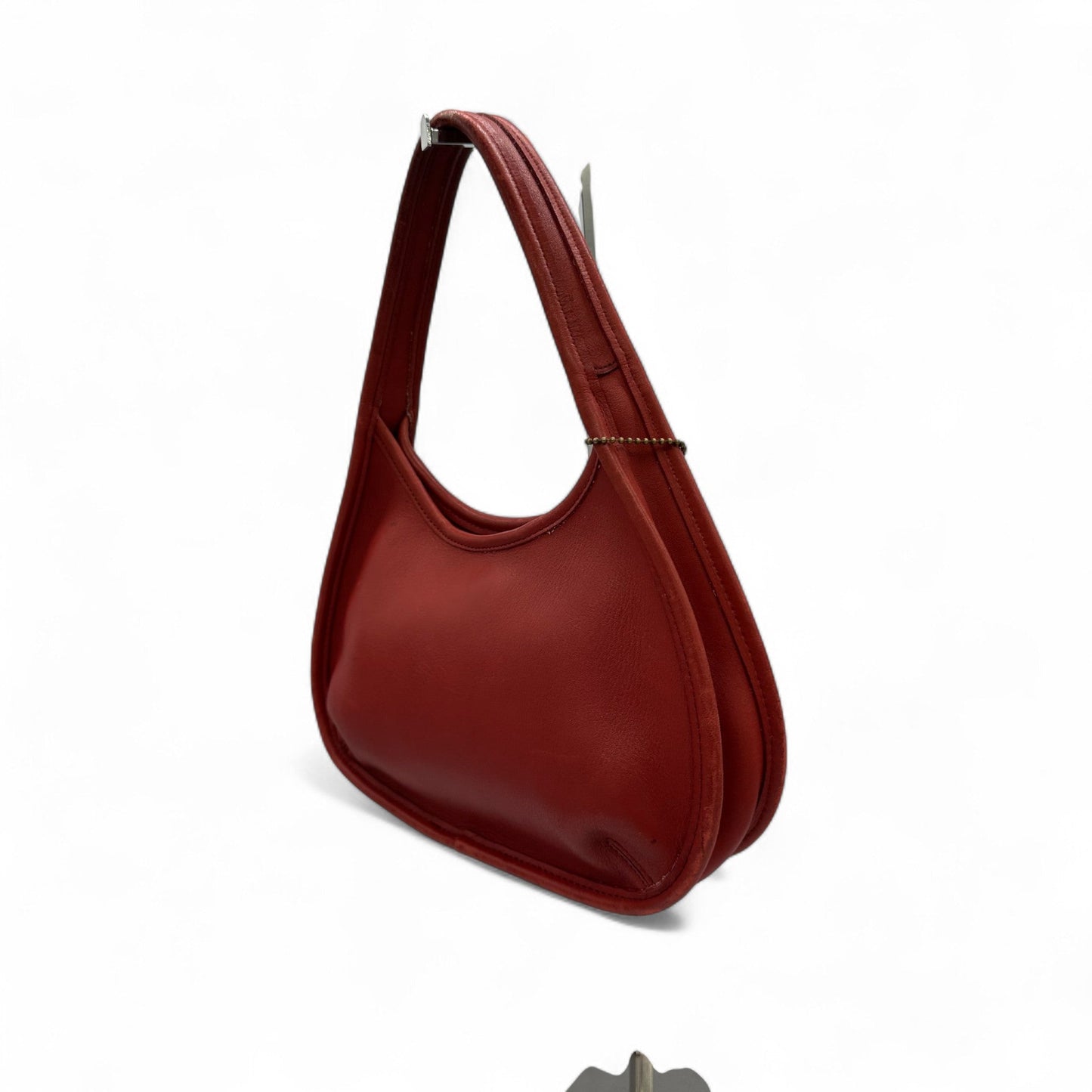 Vintage Coach 9027 Red Leather Ergo Shoulder Bag - Thanks it's Vintage