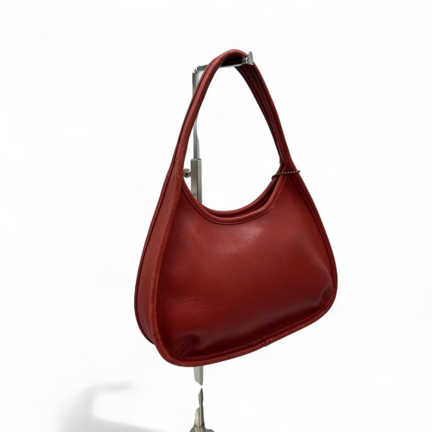 Vintage Coach 9027 Red Leather Ergo Shoulder Bag - Thanks it's Vintage