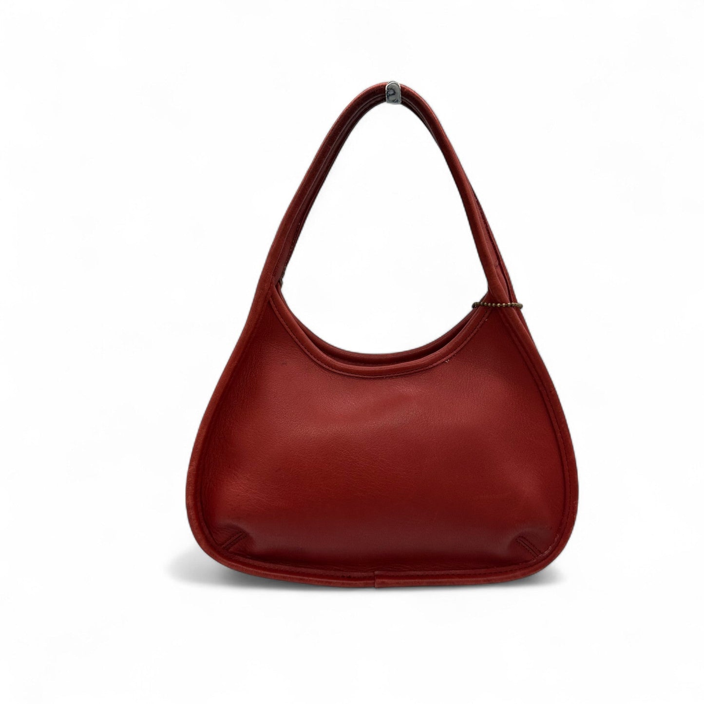 Vintage Coach 9027 Red Leather Ergo Shoulder Bag - Thanks it's Vintage