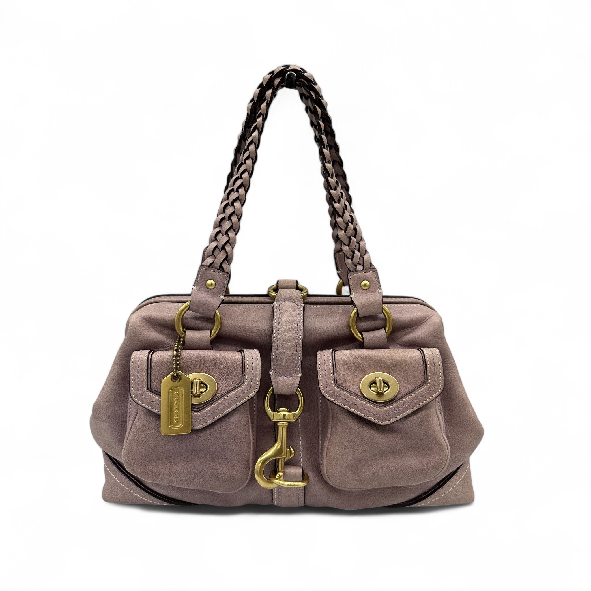 Vintage Coach 9141 Daphne Legacy Boston Shoulder Bag – Thanks it's