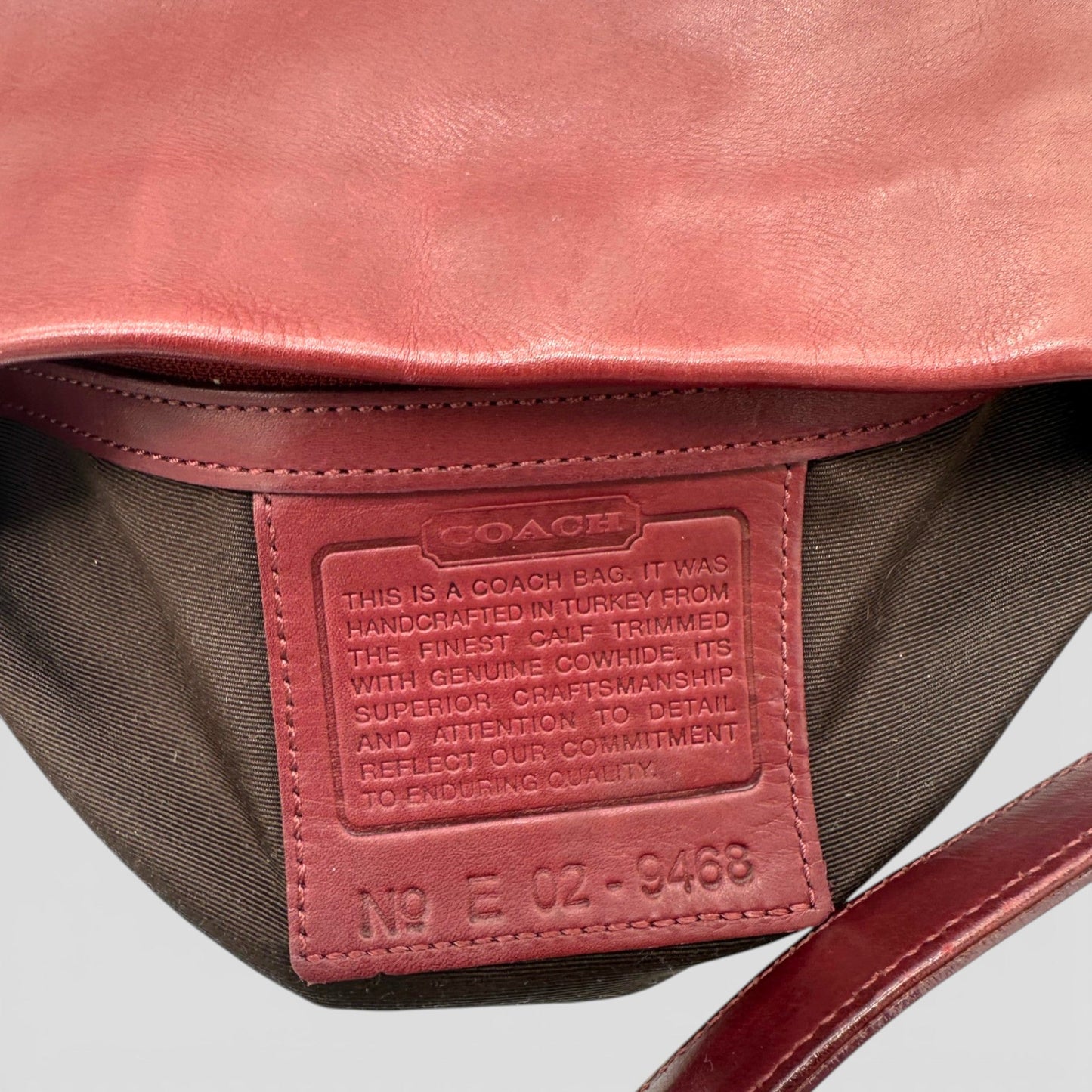 Vintage Coach 9468 Shoulder Bag - Thanks it's Vintage