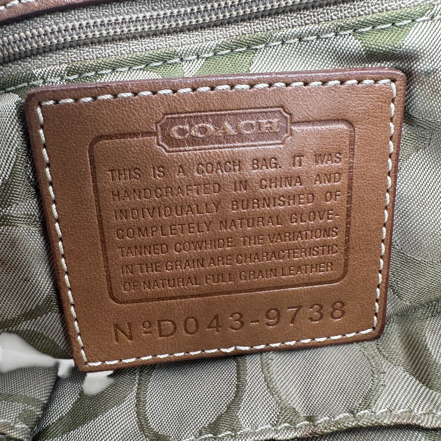 Vintage Coach 9738 Soho Hobo Shoulder Bag - Thanks it's Vintage