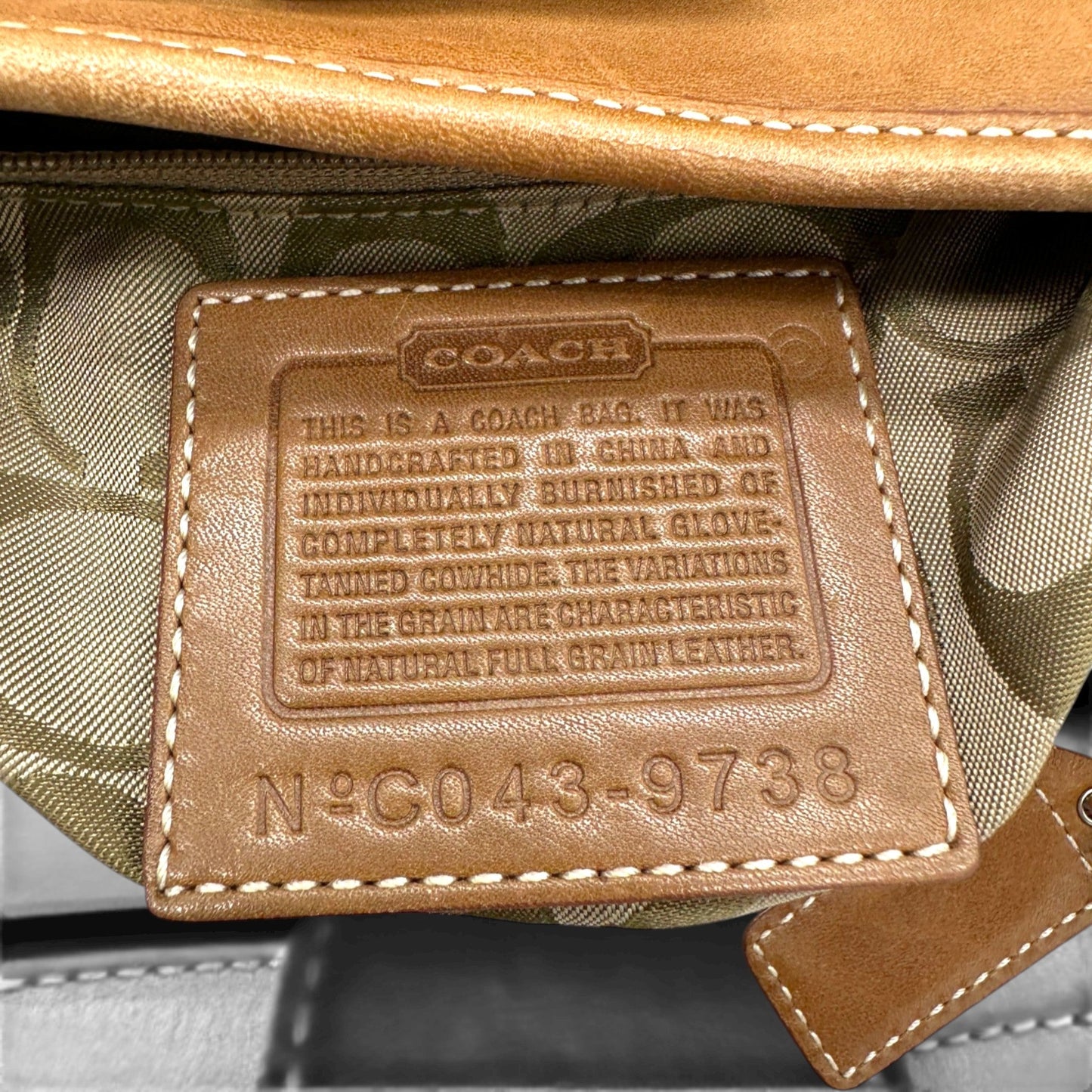 Vintage Coach 9738 Soho Hobo Shoulder Bag - Thanks it's Vintage
