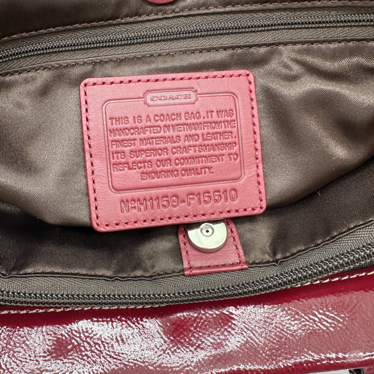 Vintage Coach Ashley F15510 2 - Way Handbag - Thanks it's Vintage