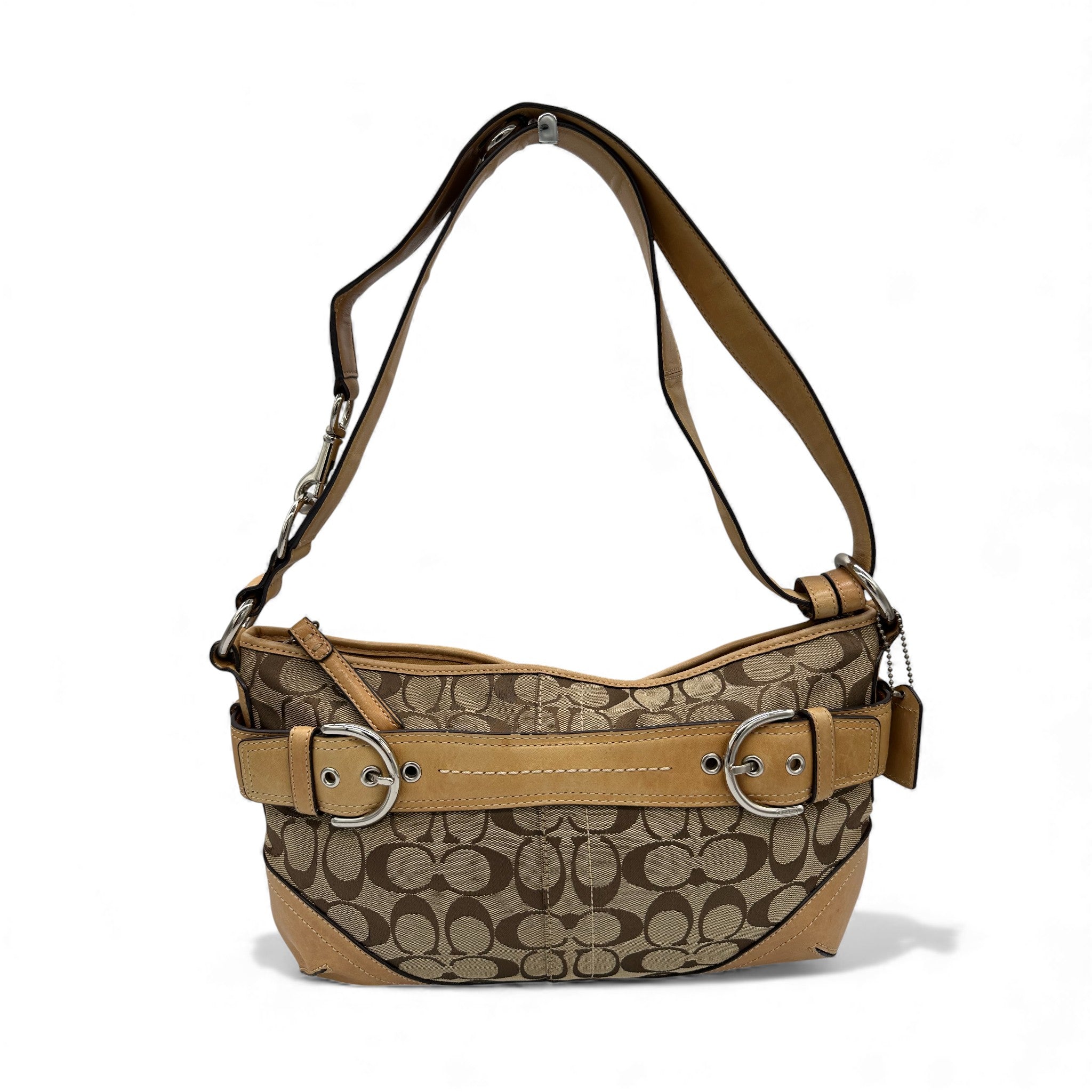 バッグ COACH Shoulder bag SOHO Signature 7077 Vintage Coach F07077 Soho Shoulder Bag – Thanks it's Vintage