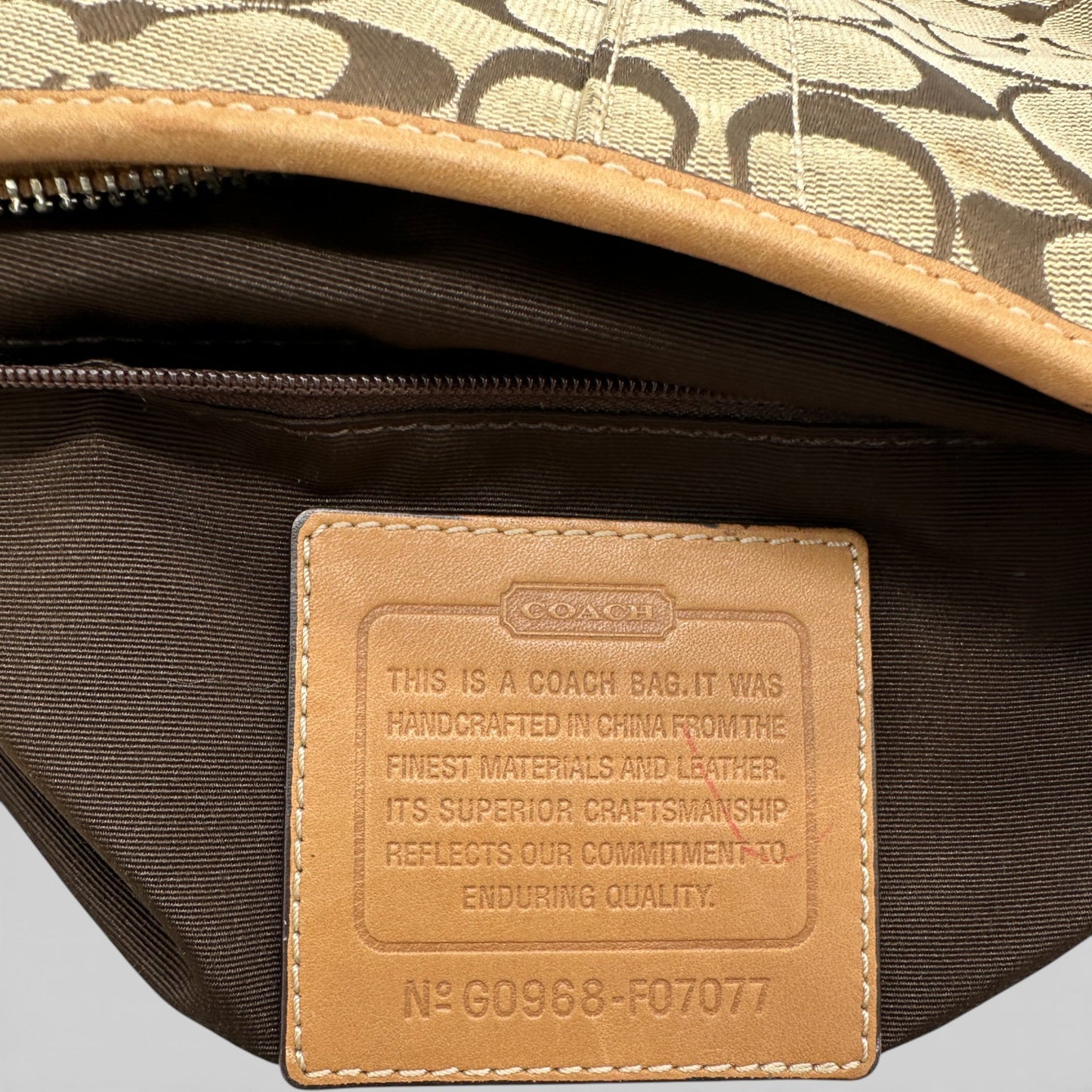 Vintage Coach F07077 Soho Shoulder Bag - Thanks it's Vintage