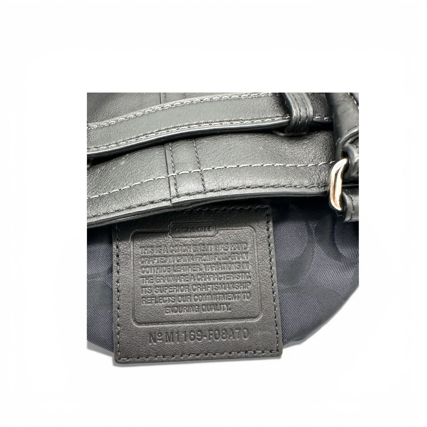 Vintage Coach F08A70 Hampton Clip Tote Handbag - Thanks it's Vintage