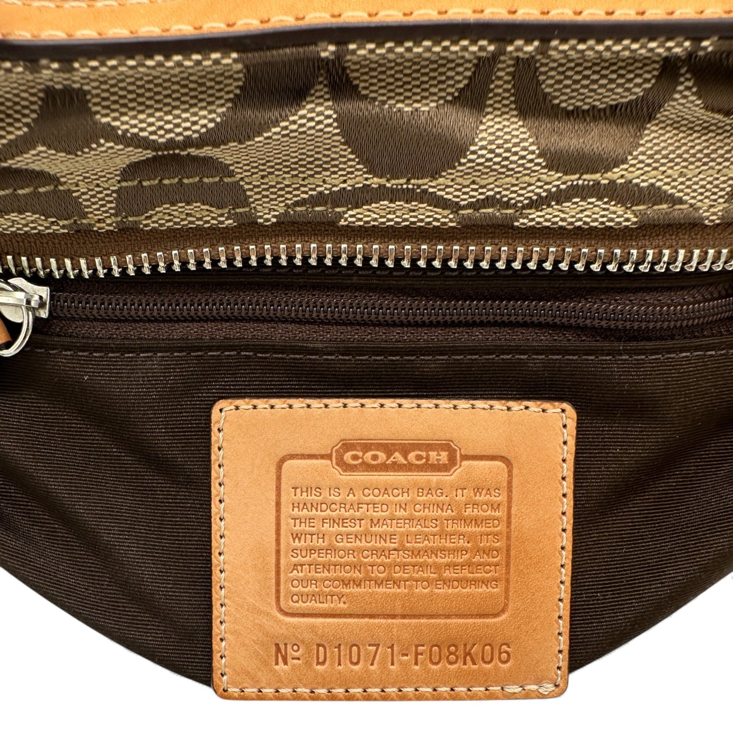 Vintage Coach F08K06 Hampton Clip Tote Handbag - Thanks it's Vintage