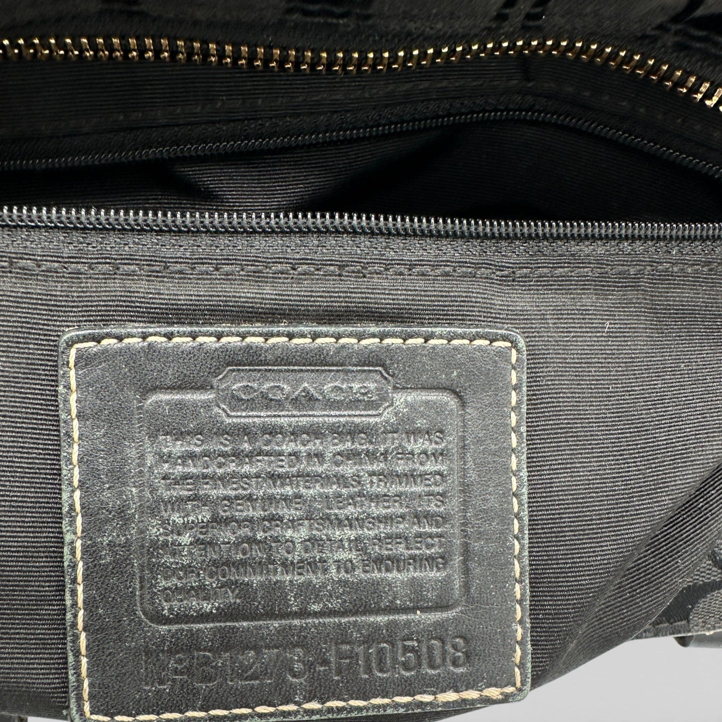 Vintage Coach F10508 Hamptons Horsebit Handbag - Thanks it's Vintage