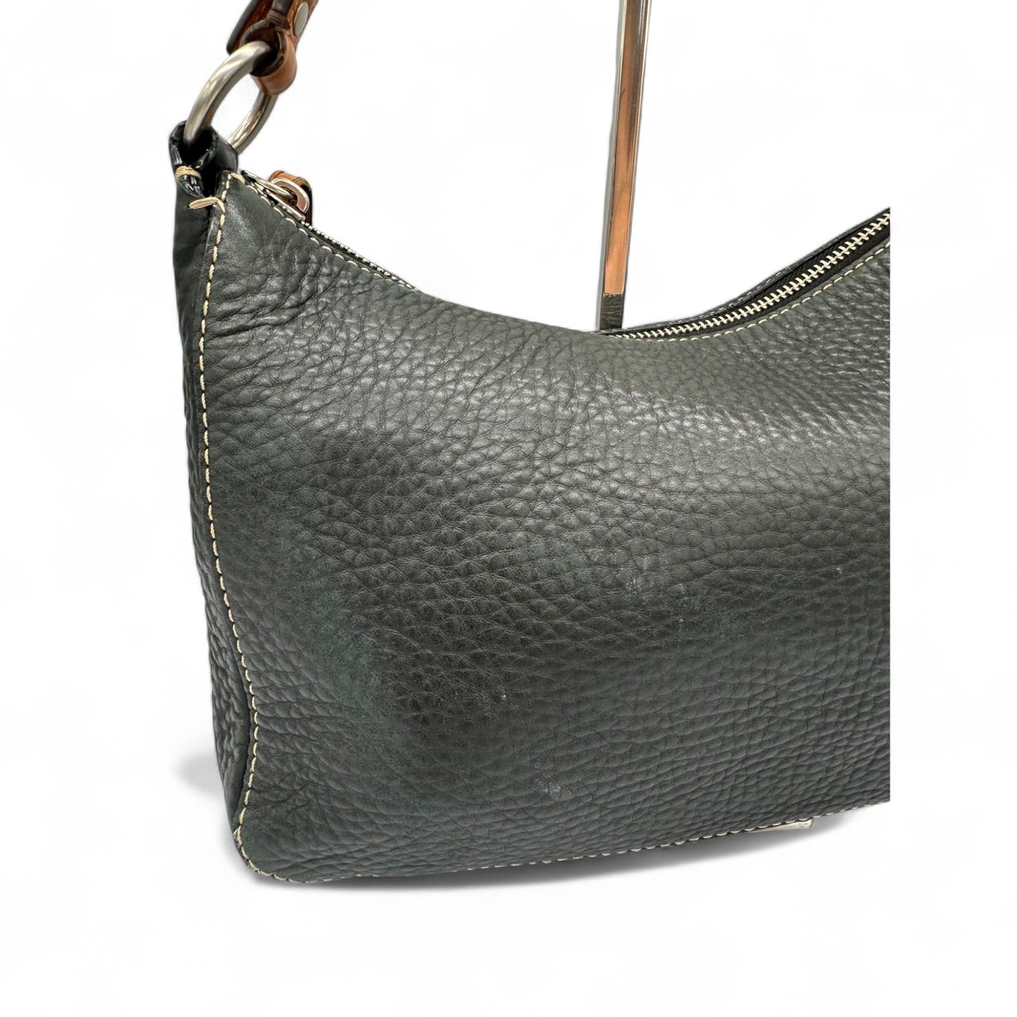 Vintage Coach F10890 Black Leather Shoulder Bag - Thanks it's Vintage