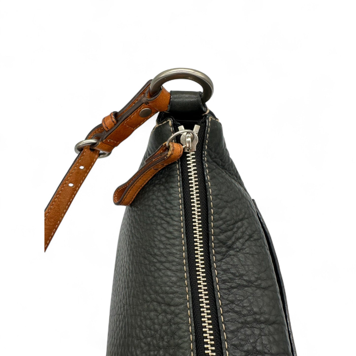 Vintage Coach F10890 Black Leather Shoulder Bag - Thanks it's Vintage