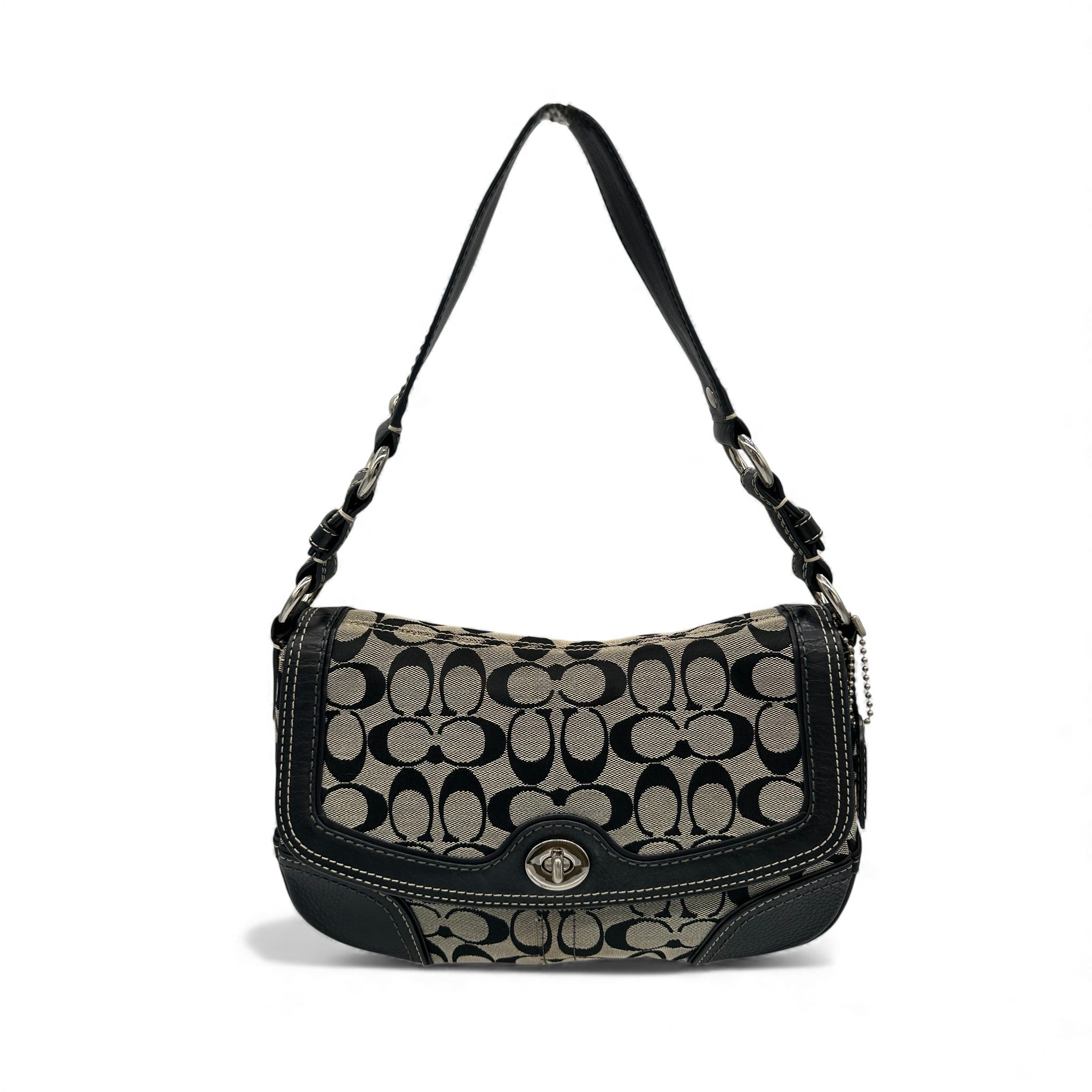 バッグ Vintage COACH Chelsea Turnlock Handbag Vintage Coach F10983 Chelsea Turnlock Shoulder Bag – Thanks it's