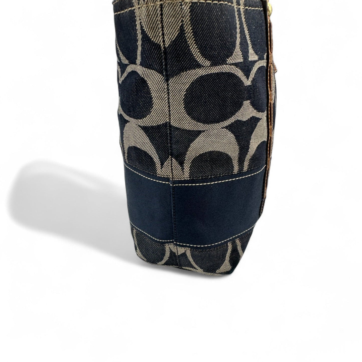 Vintage Coach F11179 Denim Tote Shoulder Bag - Thanks it's Vintage