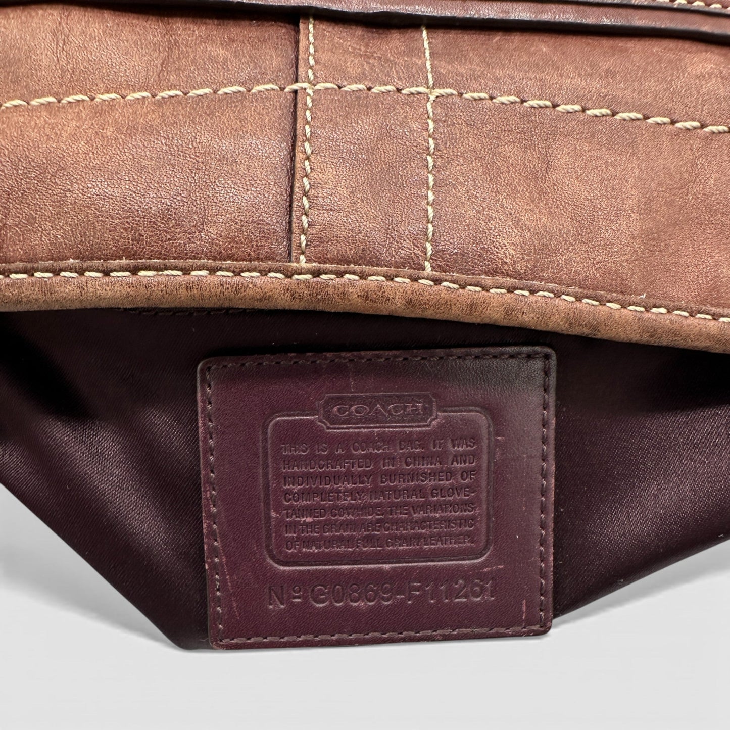 Vintage Coach F11261 Horsebit Ergo Shoulder Bag - Thanks it's Vintage