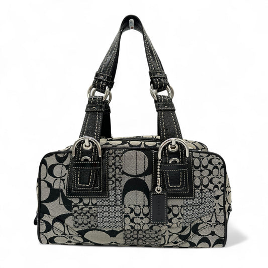 Vintage Coach F12317 Boston Patchwork Shoulder Bag - Thanks it's Vintage