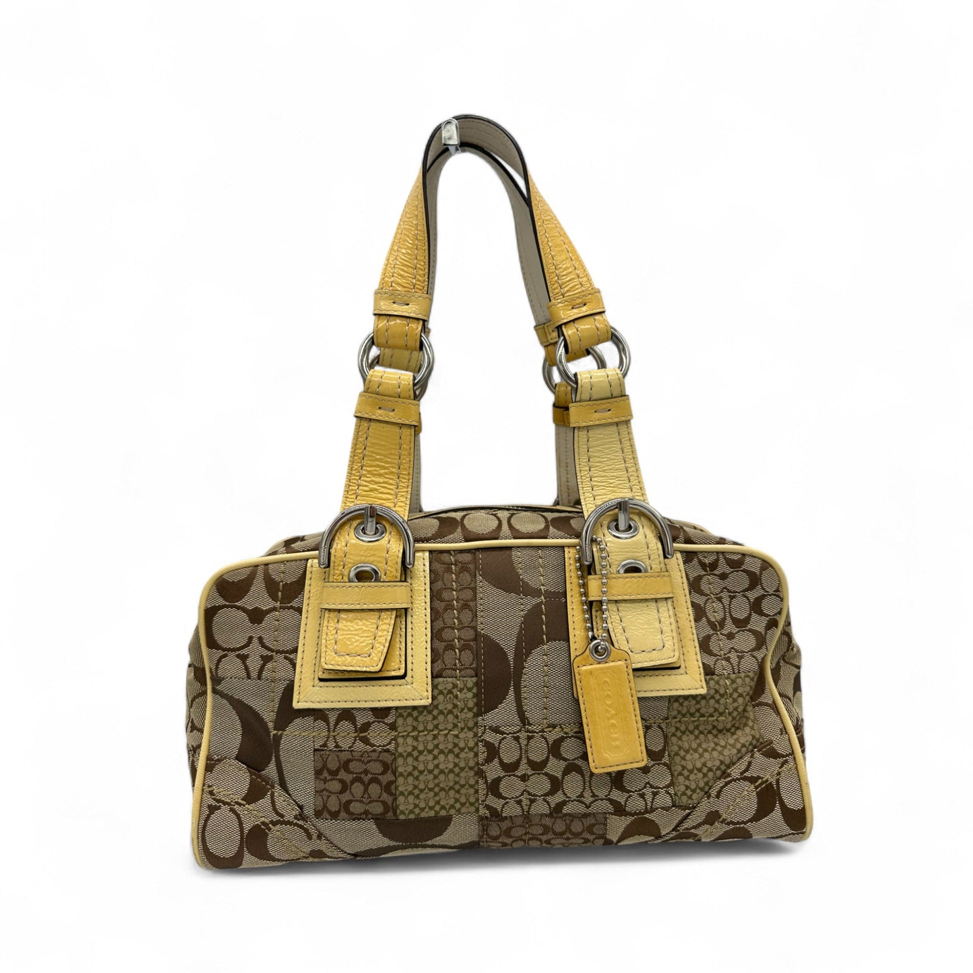 Vintage Coach F12317 Patchwork Soho Mini Boston Shoulder Bag - Thanks it's Vintage