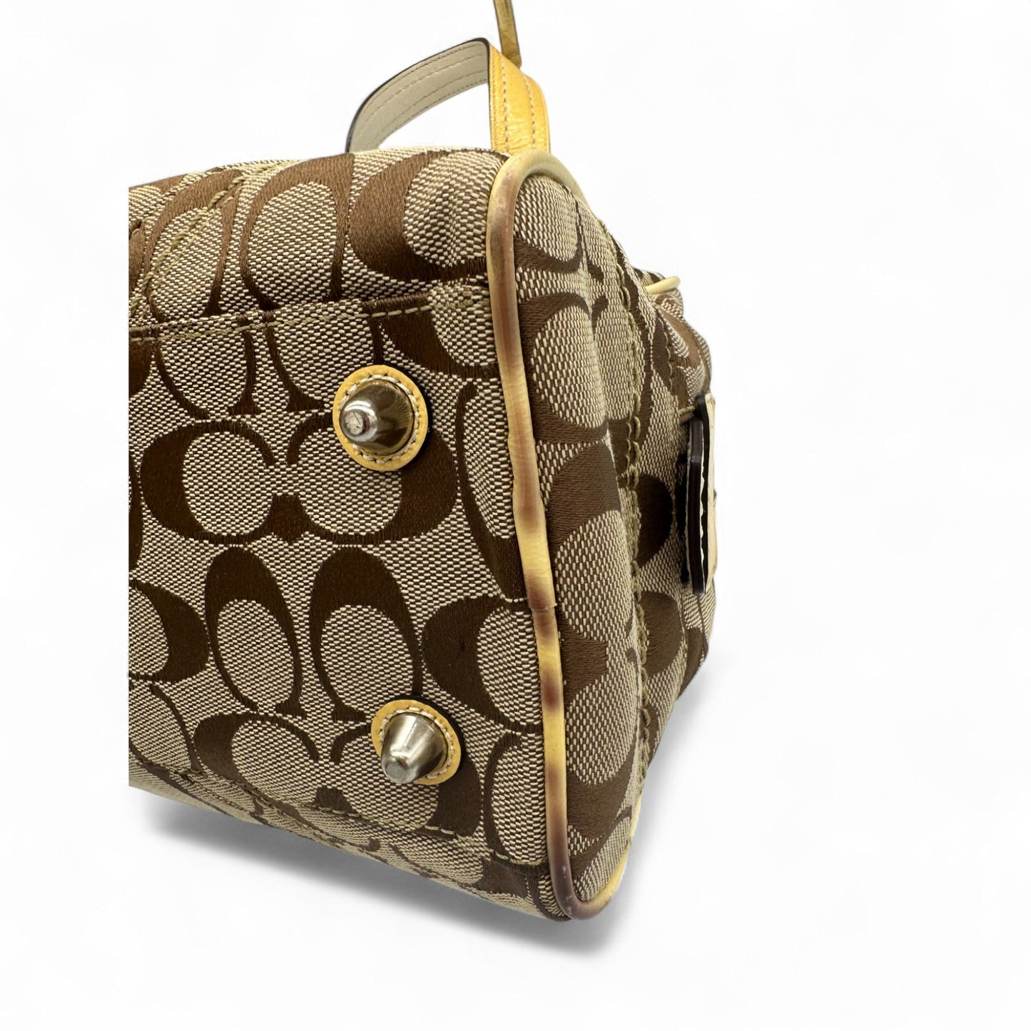 Vintage Coach F12317 Patchwork Soho Mini Boston Shoulder Bag - Thanks it's Vintage