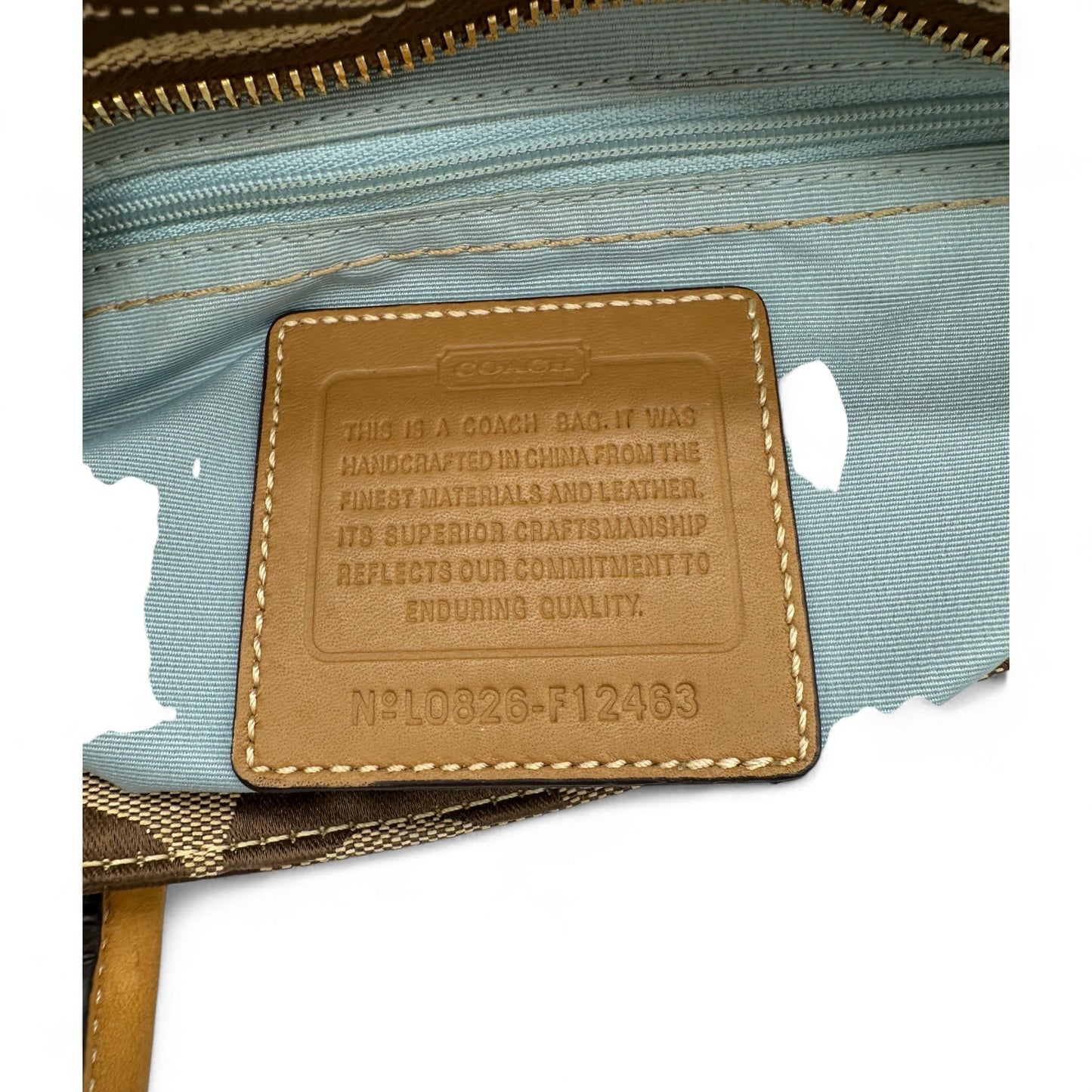 Vintage Coach F12463 Turnlock Handbag - Thanks it's Vintage