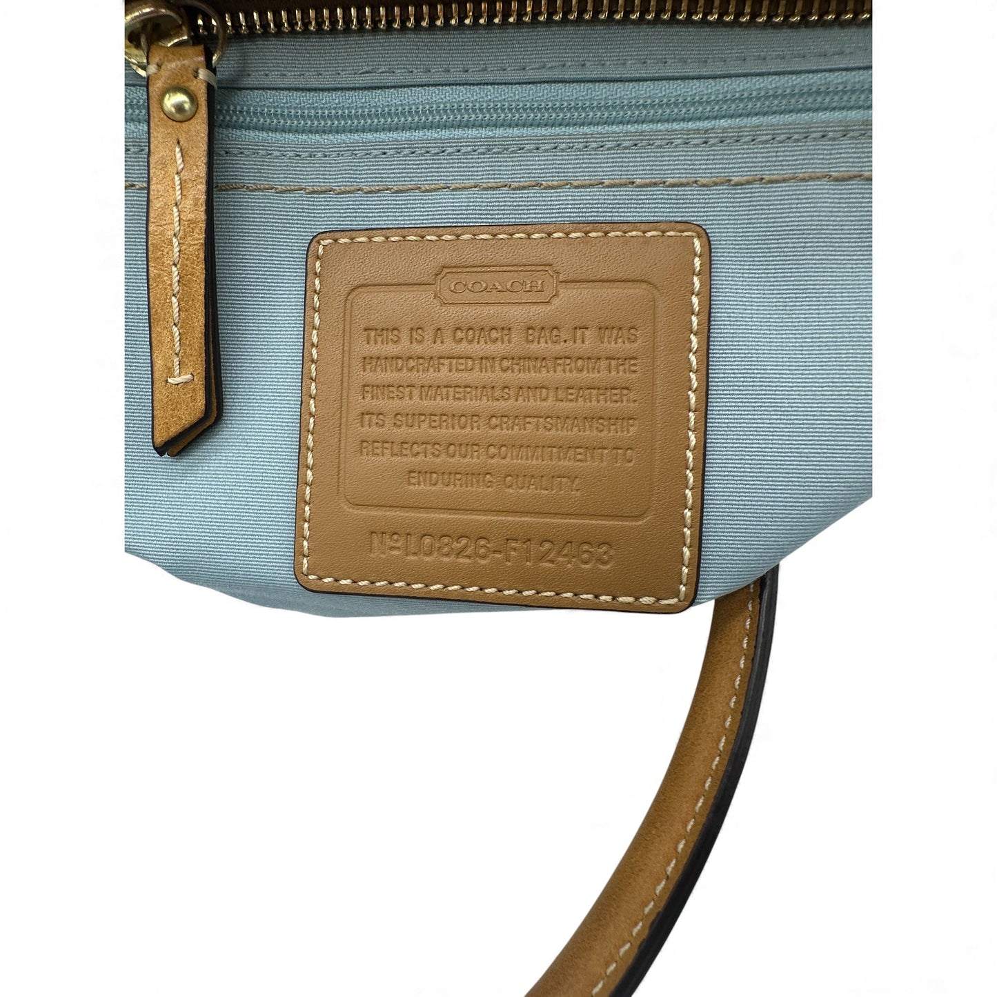 Vintage Coach F12463 Turnlock Handbag - Thanks it's Vintage