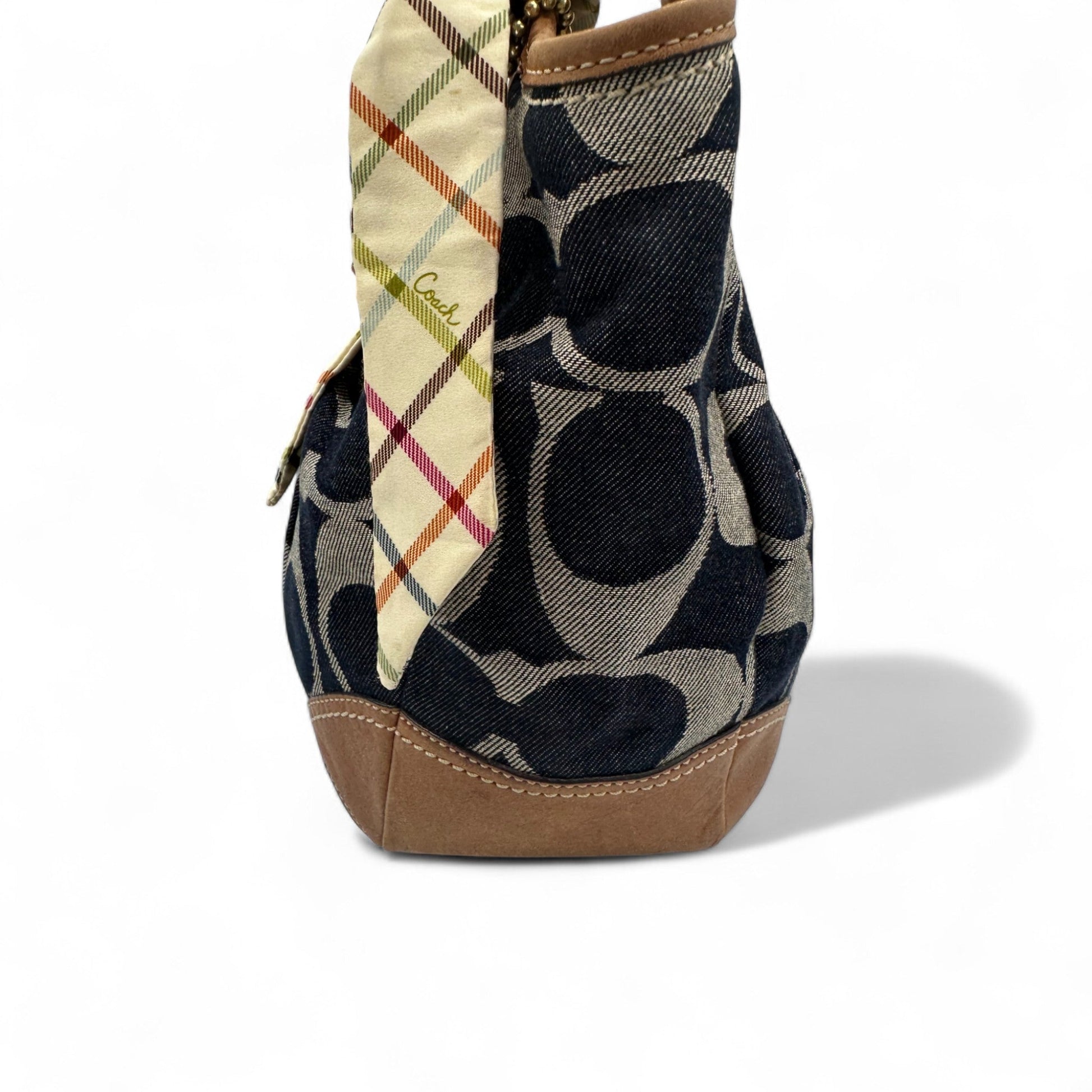 Vintage Coach F12751 Denim Ergo Hobo Bag - Thanks it's Vintage