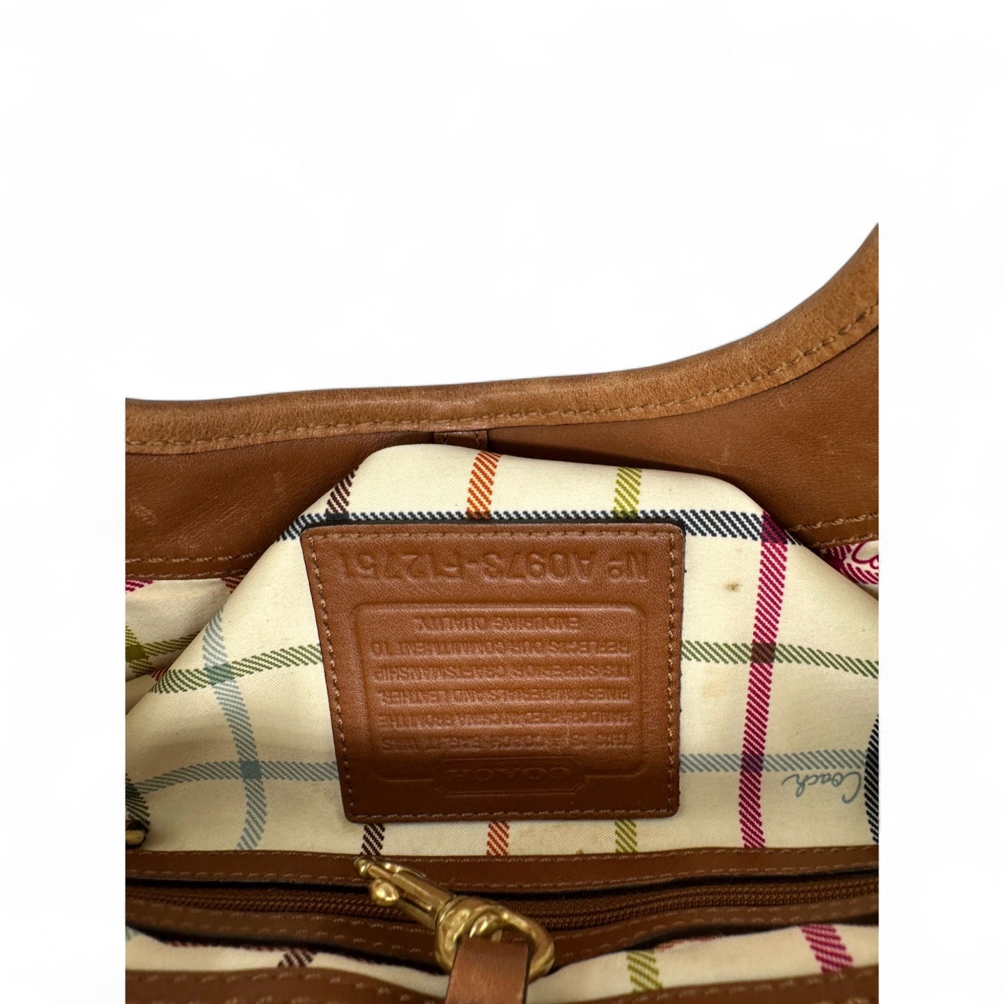 Vintage Coach F12751 Denim Ergo Hobo Bag - Thanks it's Vintage