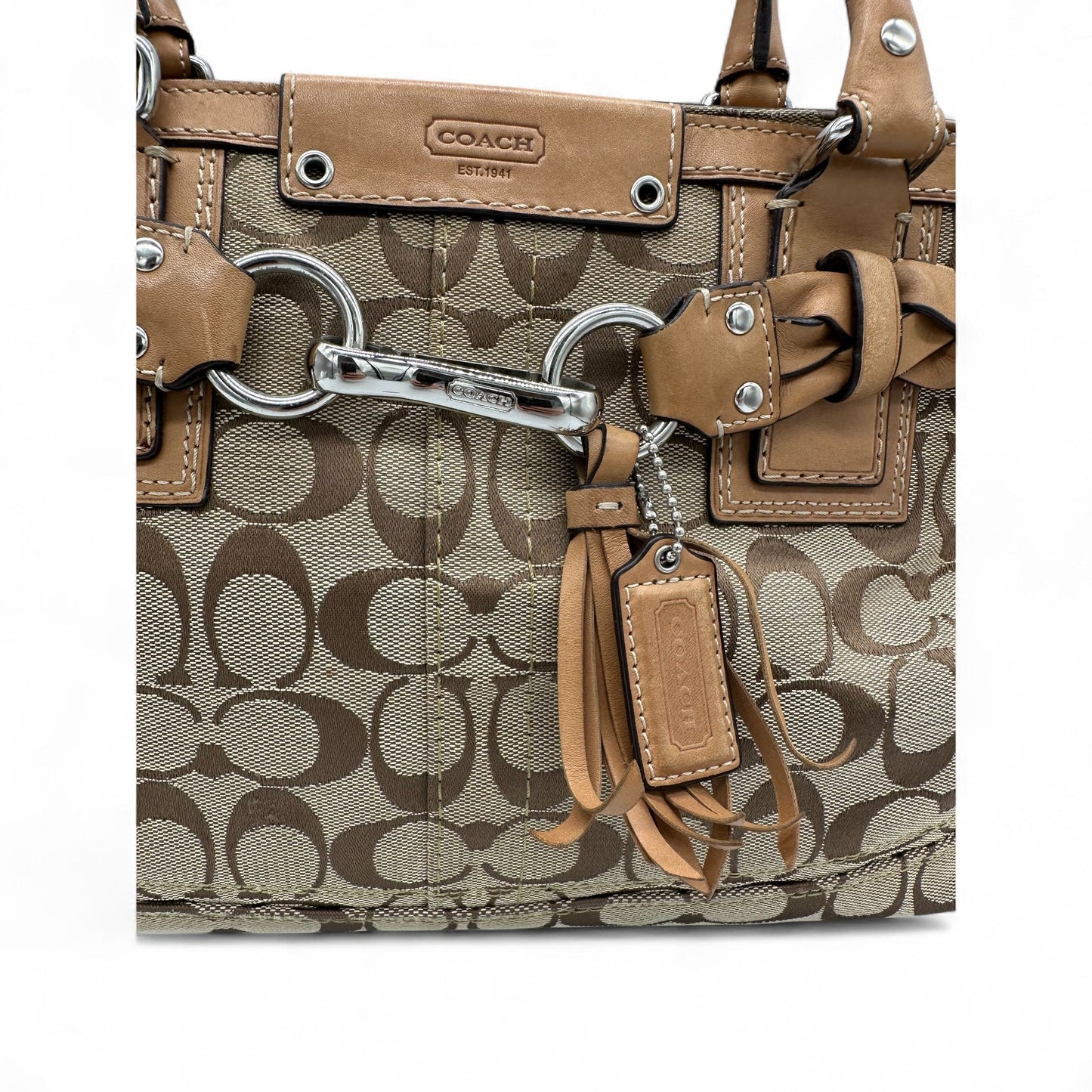 Vintage Coach F13068 Hampton Clip Handbag - Thanks it's Vintage