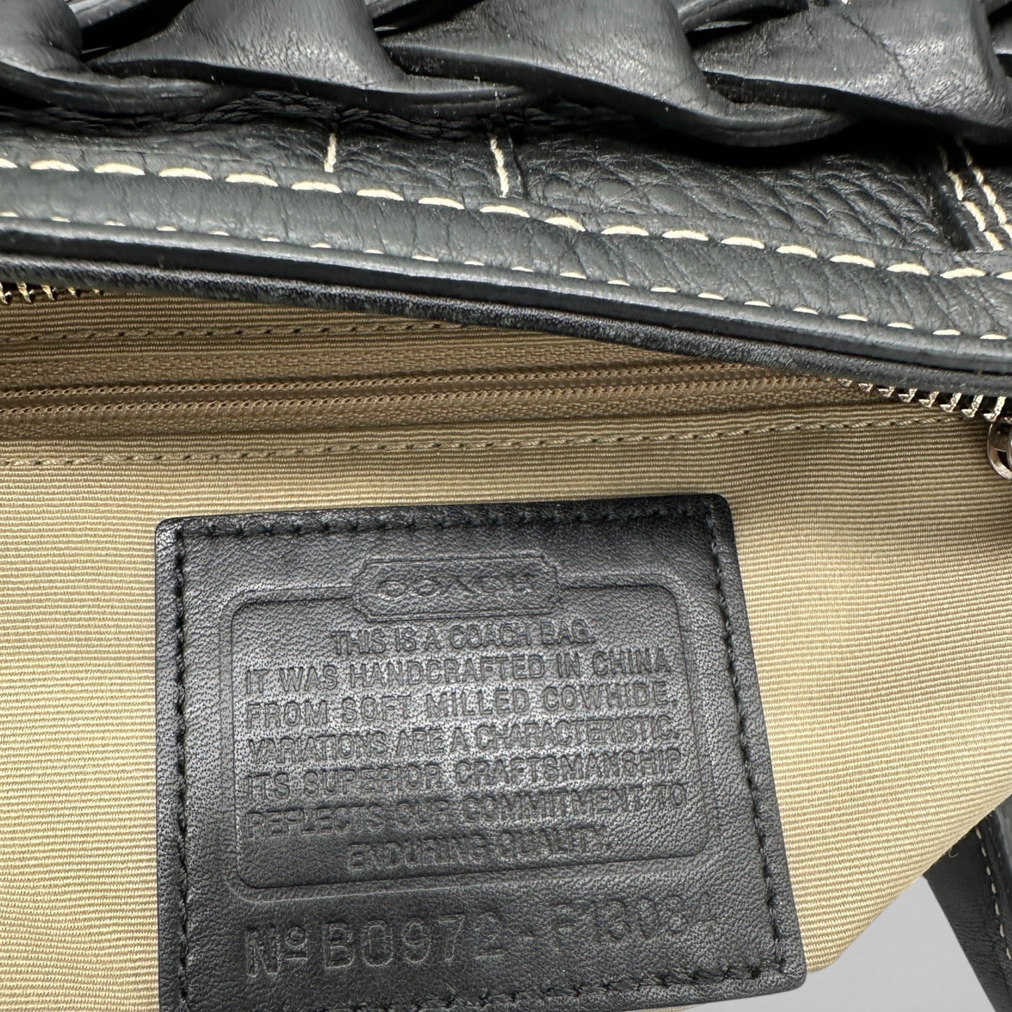 Vintage Coach F13084 Hampton Clip Tote Bag - Thanks it's Vintage