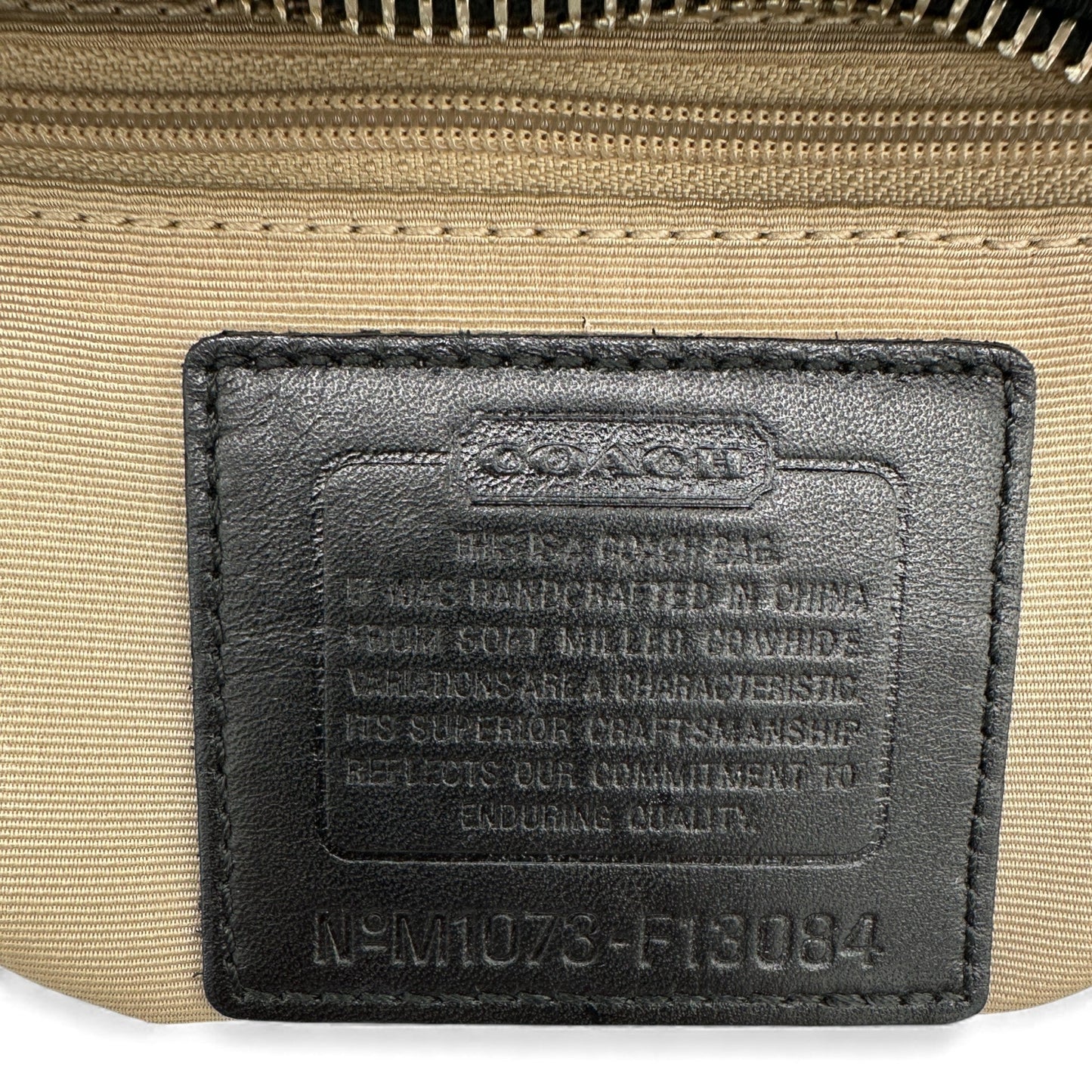 Vintage Coach F13084 Hampton Clip Tote Bag - Thanks it's Vintage