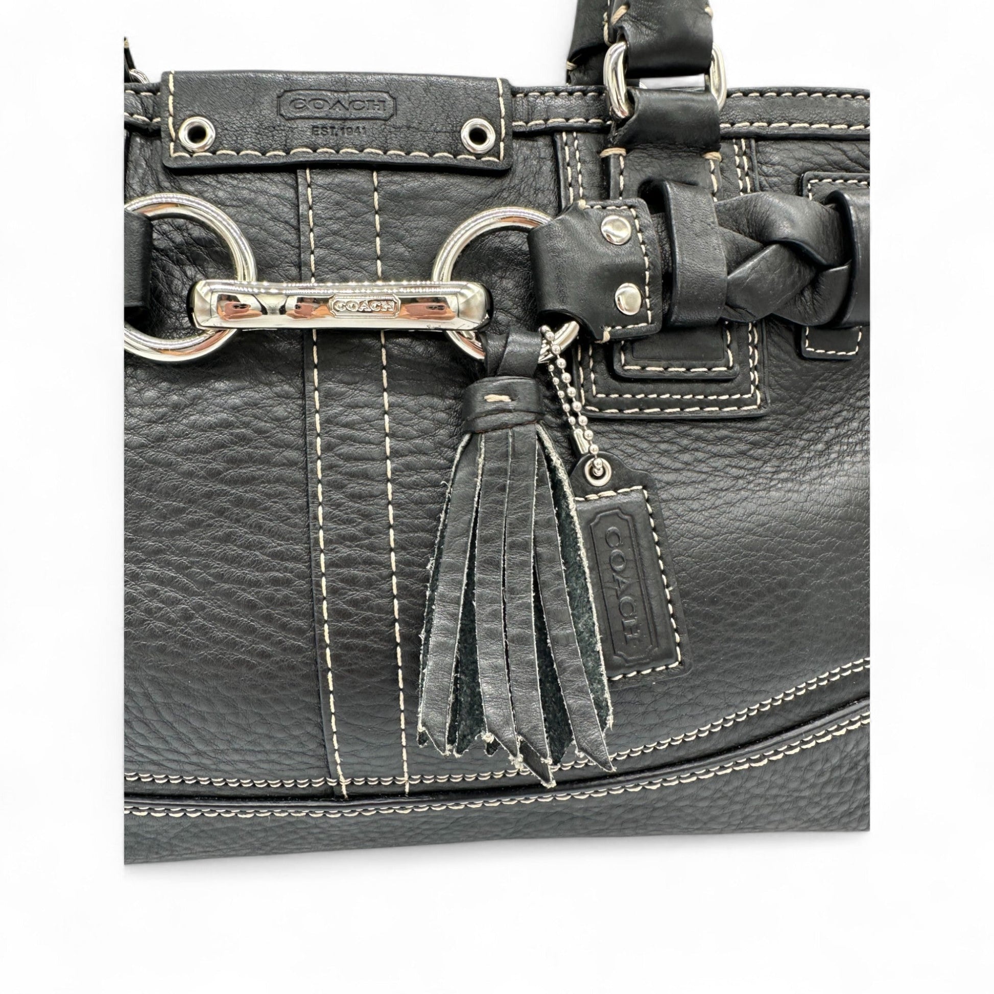 Vintage Coach F13084 Hampton Clip Tote Bag - Thanks it's Vintage