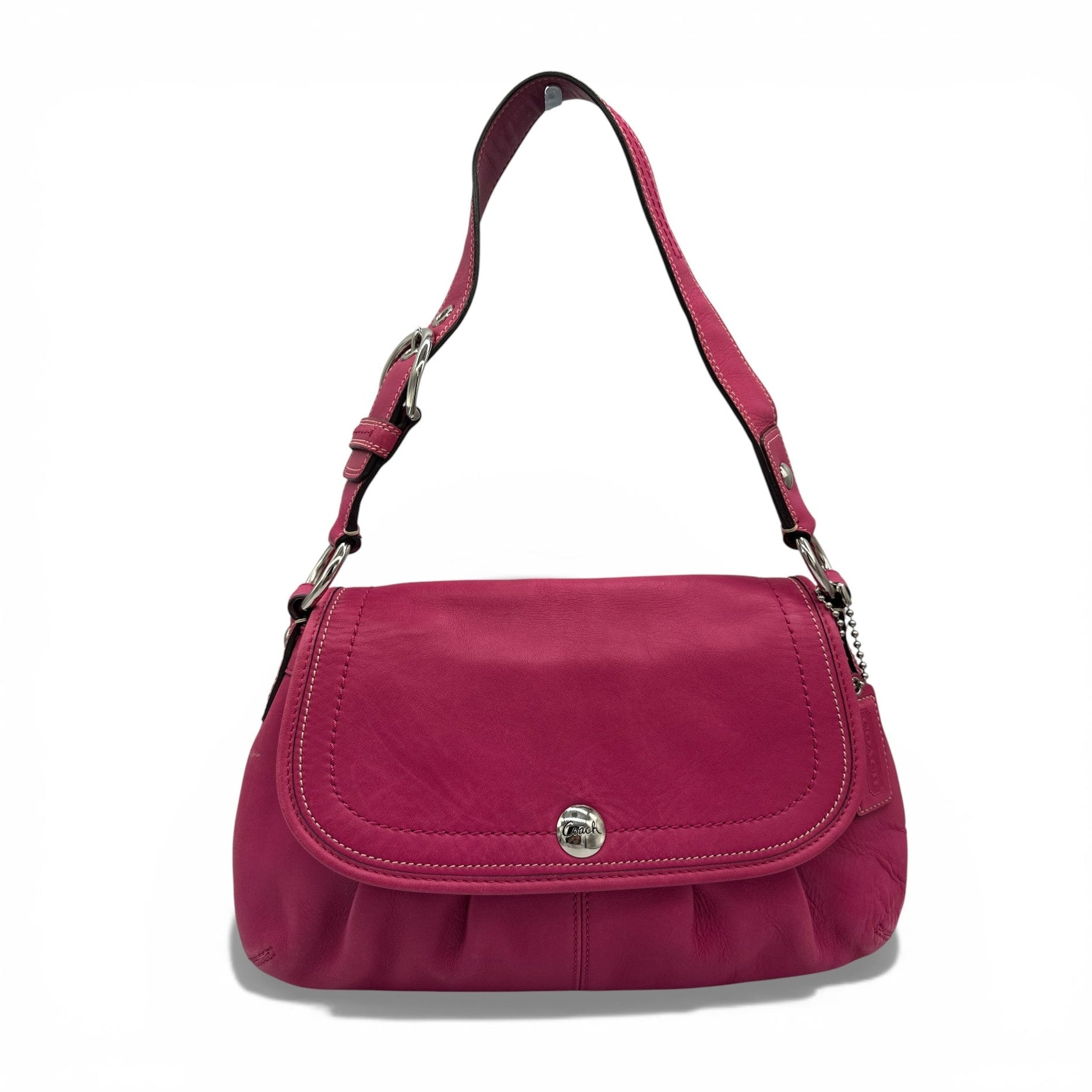 Vintage Coach F13729 Soho Pink Flap Shoulder Bag – Thanks it's Vintage