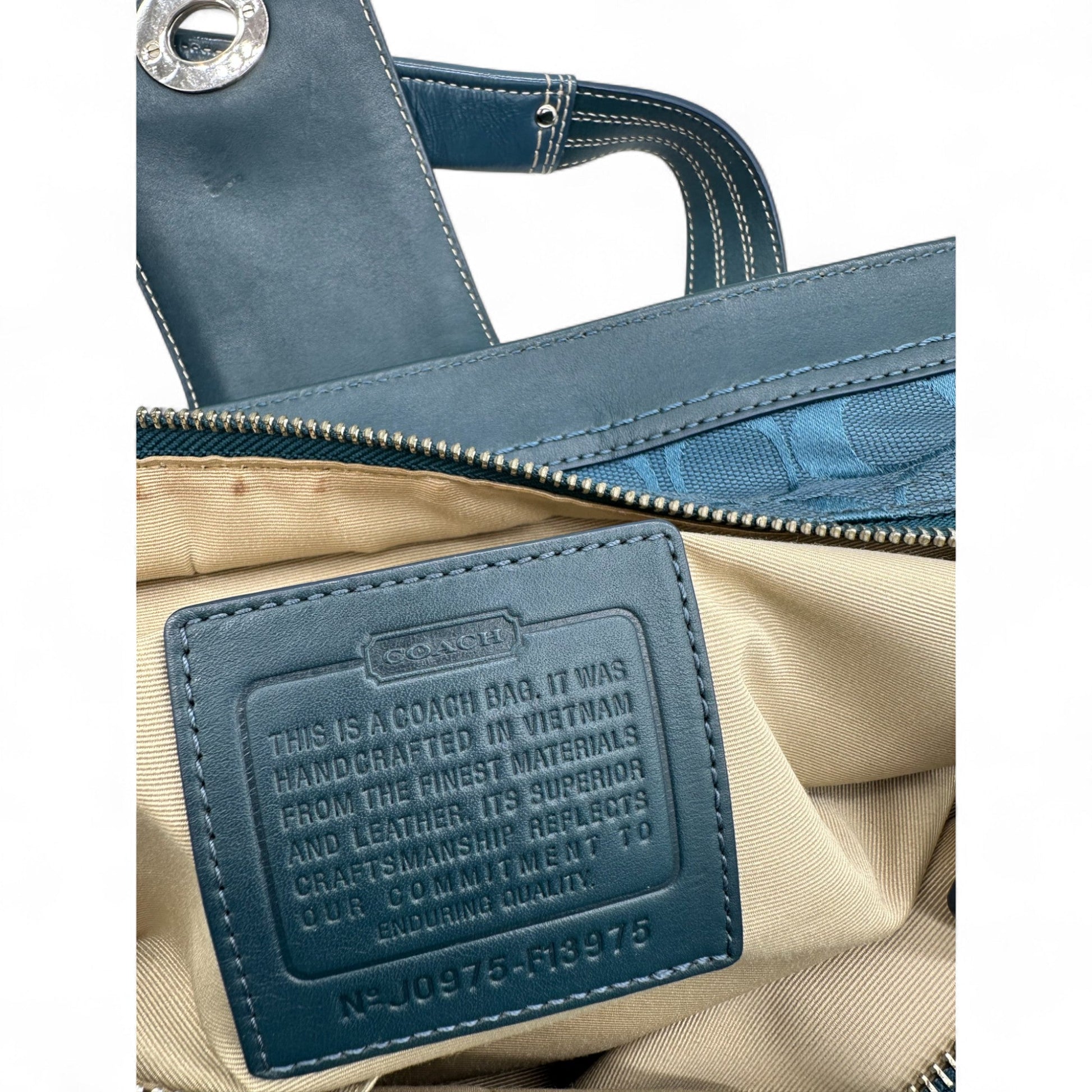 Vintage Coach F13975 Hamptons Carryall Shoulder Bag - Thanks it's Vintage