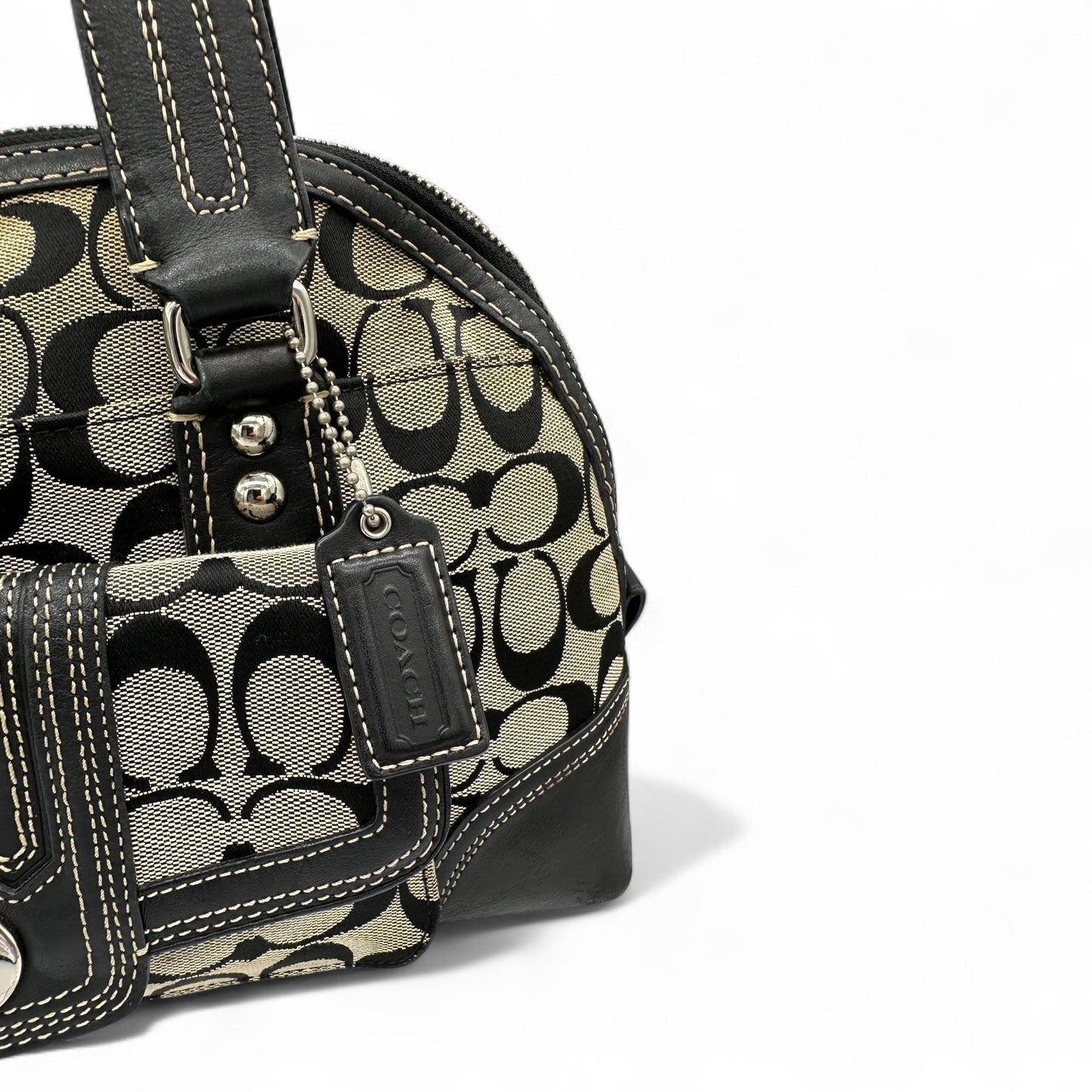 Vintage Coach F13977 Miranda Turnlock Handbag - Thanks it's Vintage