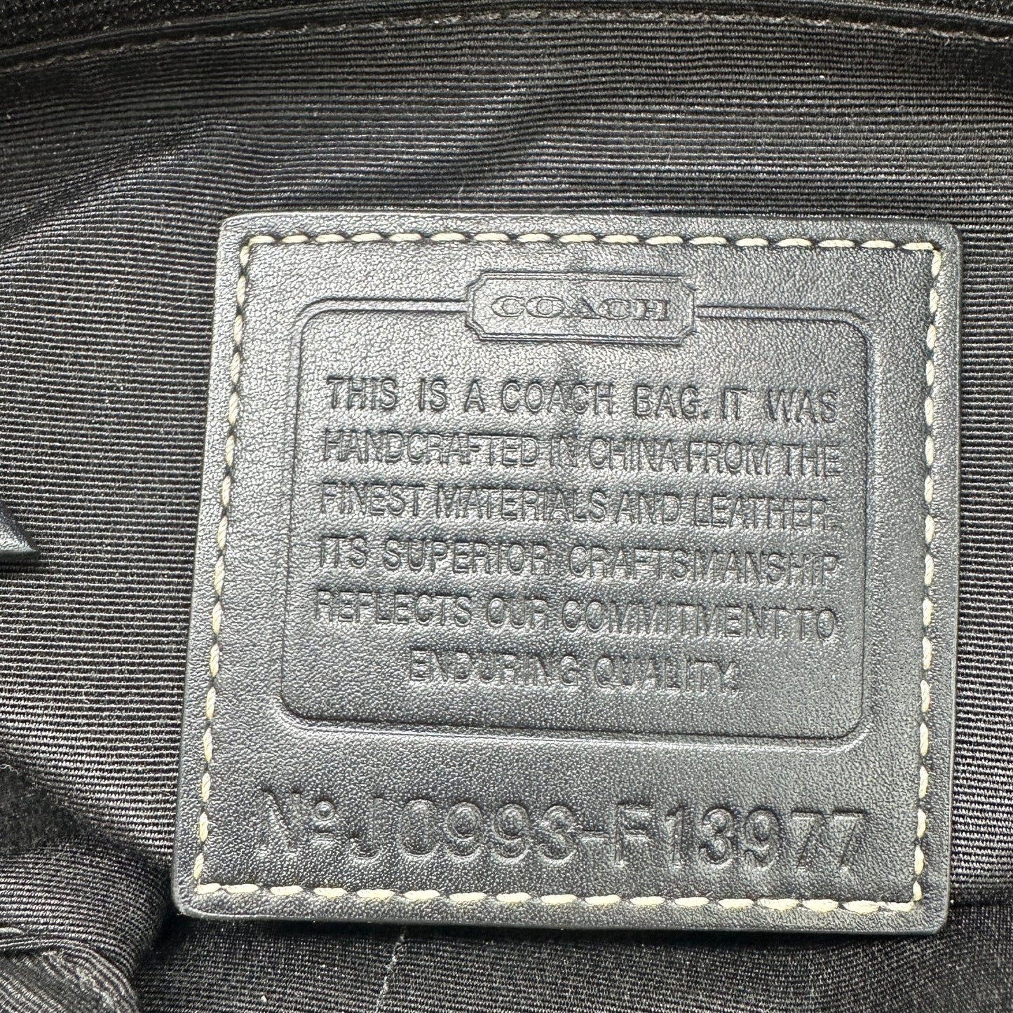 Vintage Coach F13977 Miranda Turnlock Handbag - Thanks it's Vintage