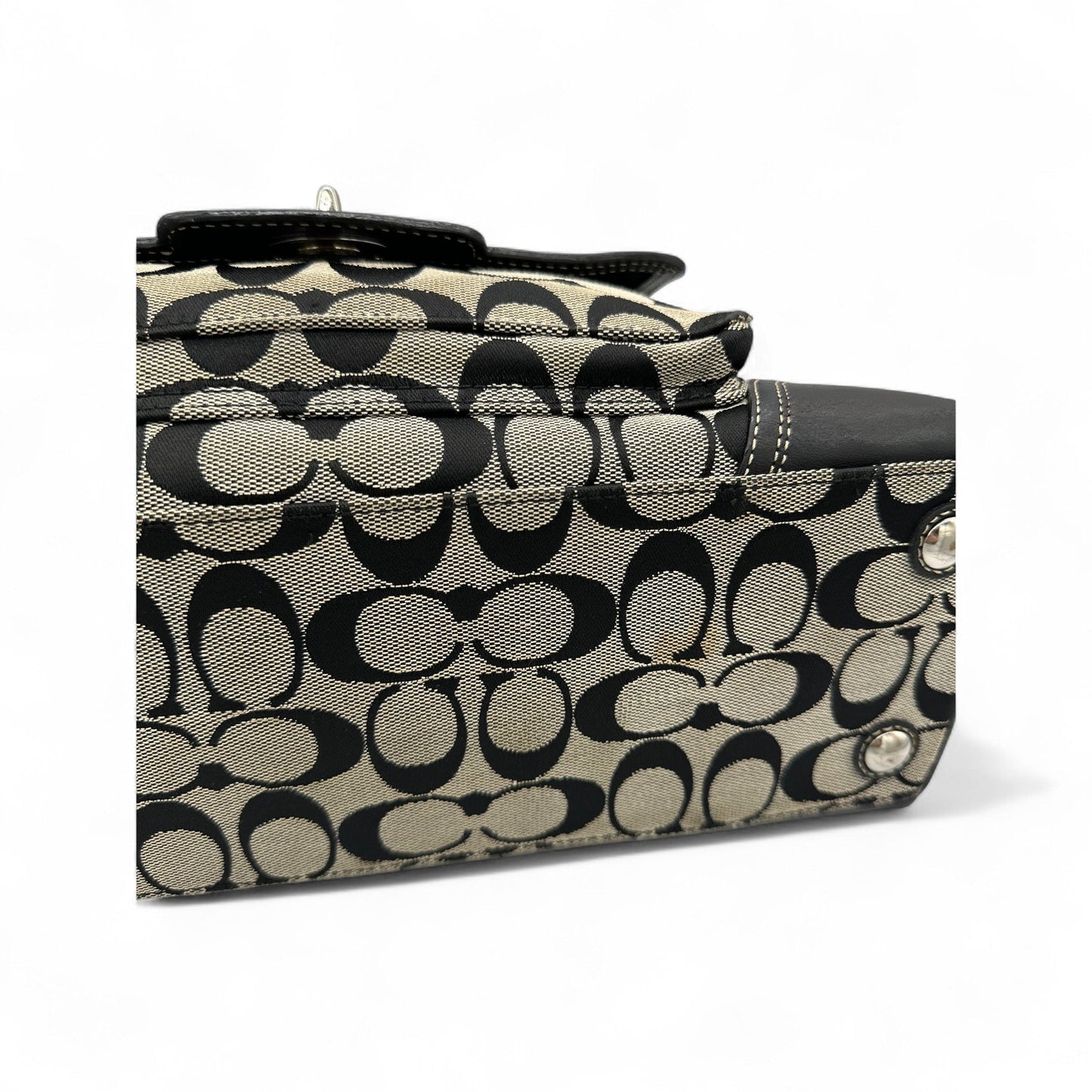 Vintage Coach F13977 Miranda Turnlock Handbag - Thanks it's Vintage