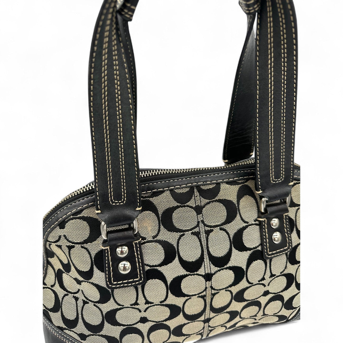 Vintage Coach F13977 Miranda Turnlock Handbag - Thanks it's Vintage