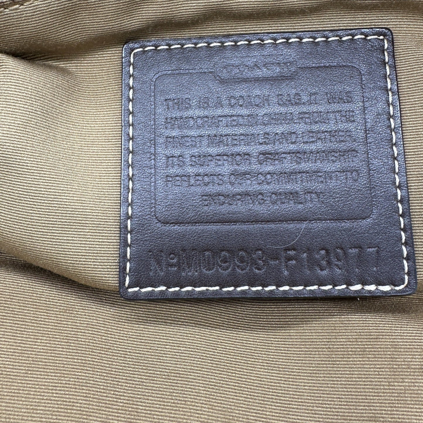 Vintage Coach F13977 Miranda Turnlock Handbag - Thanks it's Vintage