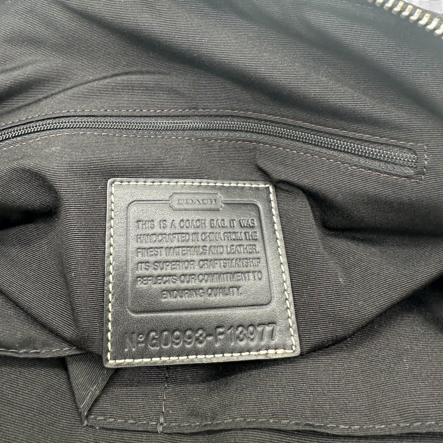 Vintage Coach F13977 Miranda Turnlock Handbag - Thanks it's Vintage