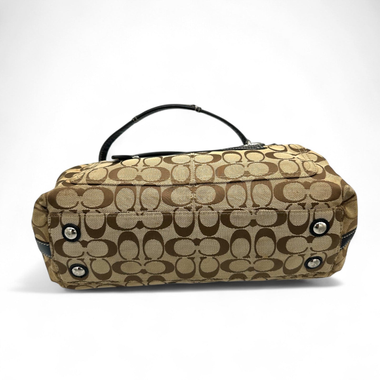 Vintage Coach F14692 Signature Monogram Tote Shoulder Bag - Thanks it's Vintage