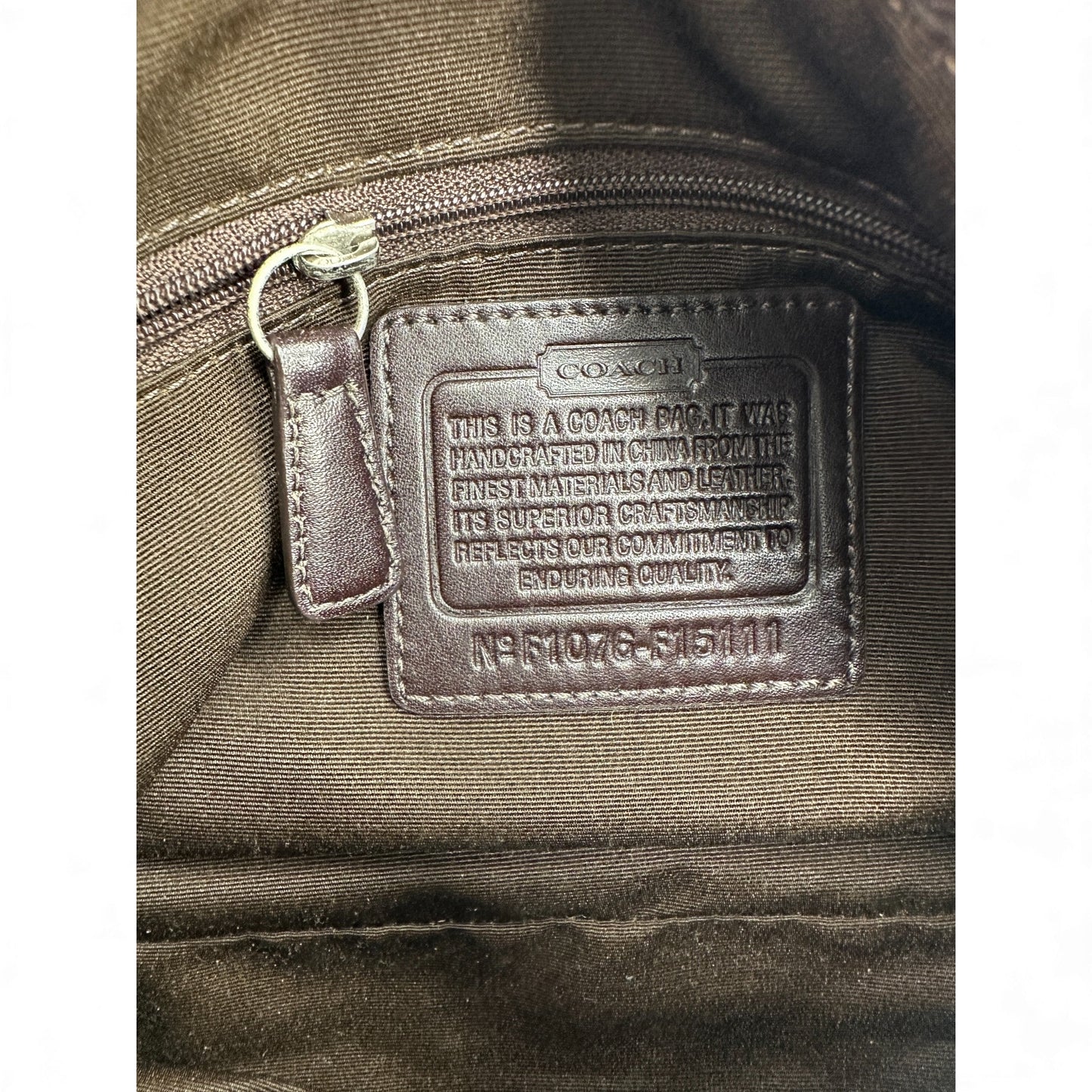 Vintage Coach F15111 Shoulder Bag - Thanks it's Vintage