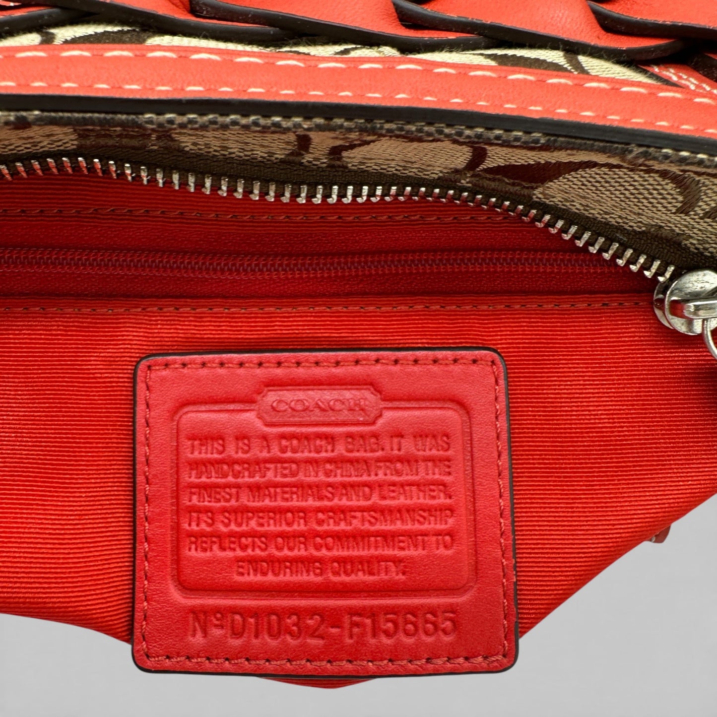 Vintage Coach F15665 Hampton Clip Handbag - Thanks it's Vintage